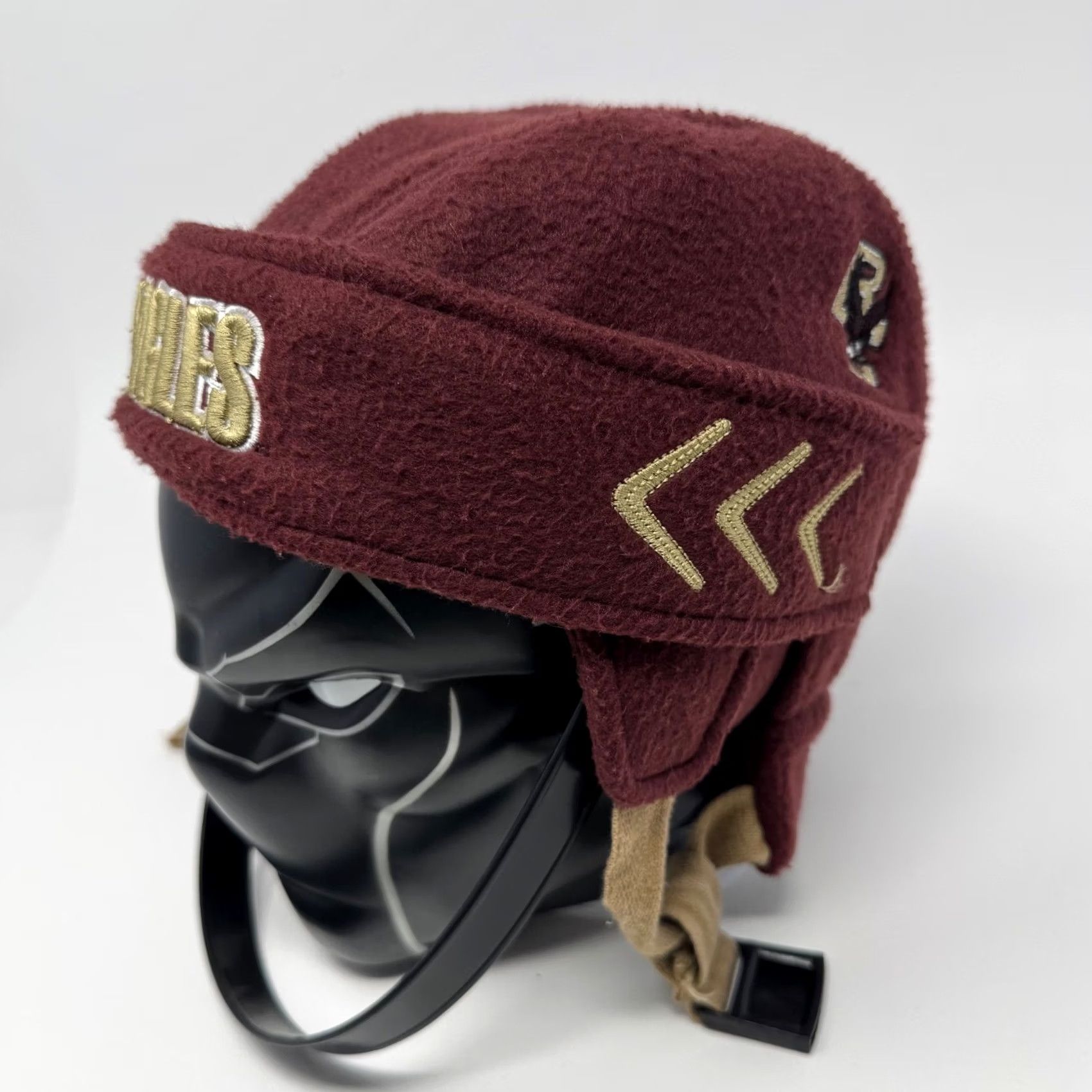 Zephyr Zephyr Boston College BC Eagles Hockey Helmet Fleece Trapper Hat Red Maroon Gold Solid Unisex Adults One Size Winter Fall Ear Flap Insulated Lined Size US M / EU 48-50 / 2 - 4 Thumbnail