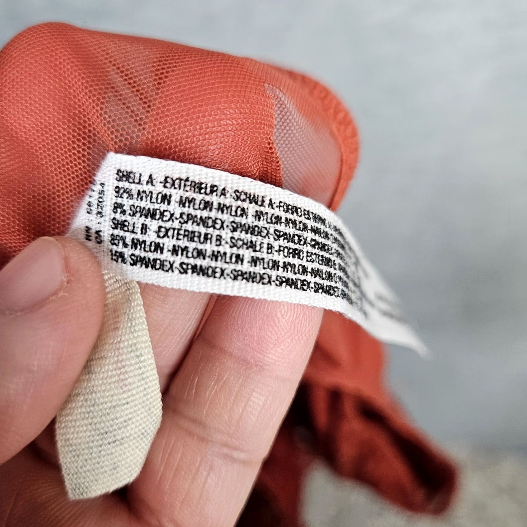 Free People Free People Racerback Cropped Tank S Orange Nylon Spandex Women Slim Fit Casual Short Sleeve Size S / US 4 / IT 40 - 4 Thumbnail