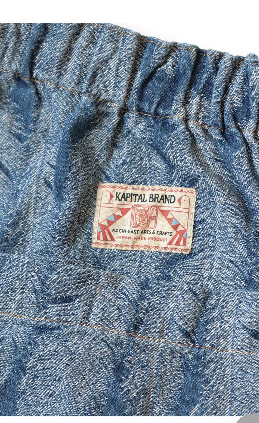 Kapital [Handcrafted Denim] KAPITAL Magpie Denim Baggy Feather Denim Size US 36 / EU 52 - 7 Thumbnail