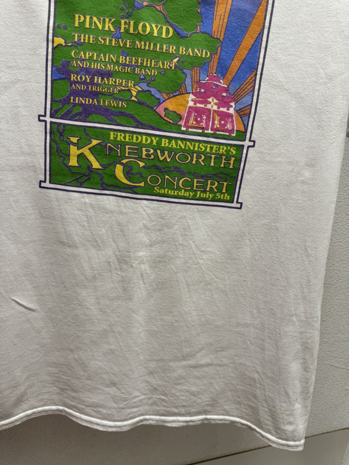 Pink Floyd Pink Floyd Knebworth vintage t-shirt sz Size US L / EU 52-54 / 3 - 7 Thumbnail