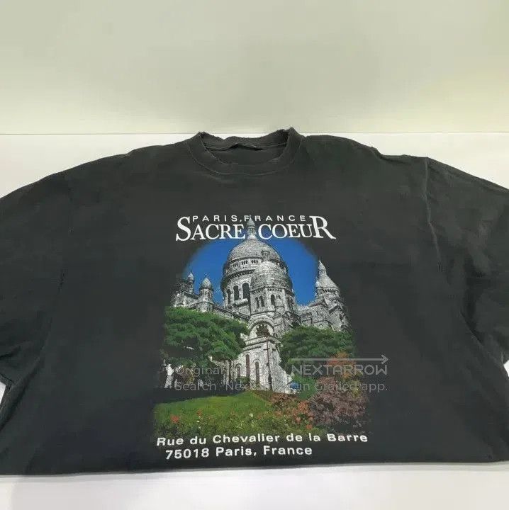 Balenciaga Balenciaga SS21 Oversized Black Graphic T. Size US L / EU 52-54 / 3 - 4 Thumbnail