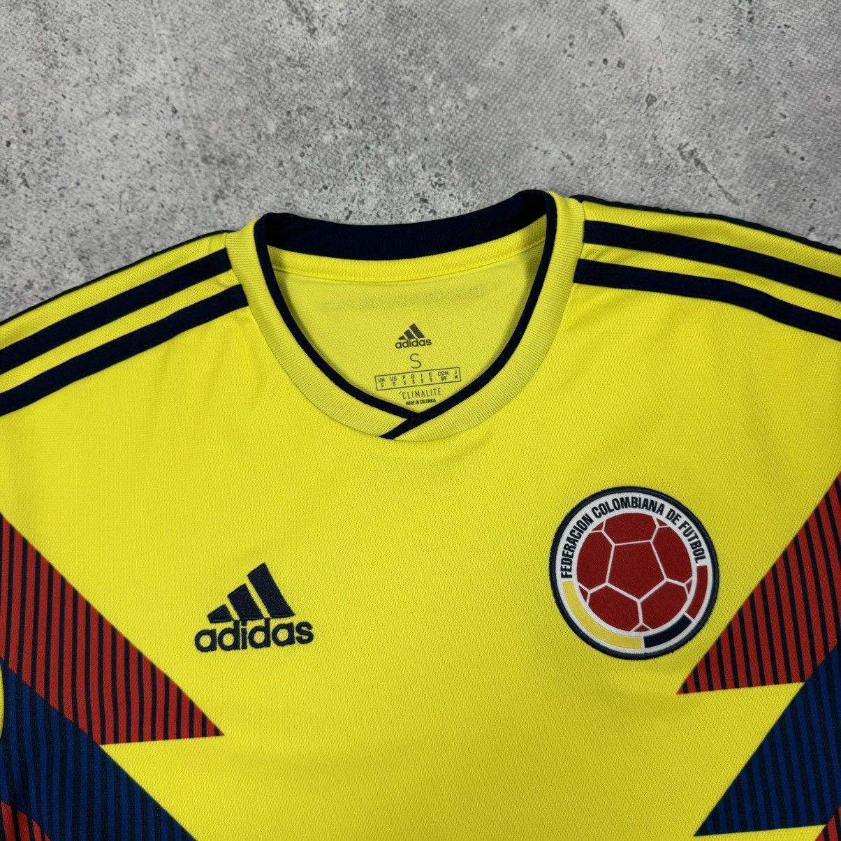 Adidas Colombia National Team 2018 Adidas Football Soccer Jersey Size US S / EU 44-46 / 1 - 8 Thumbnail
