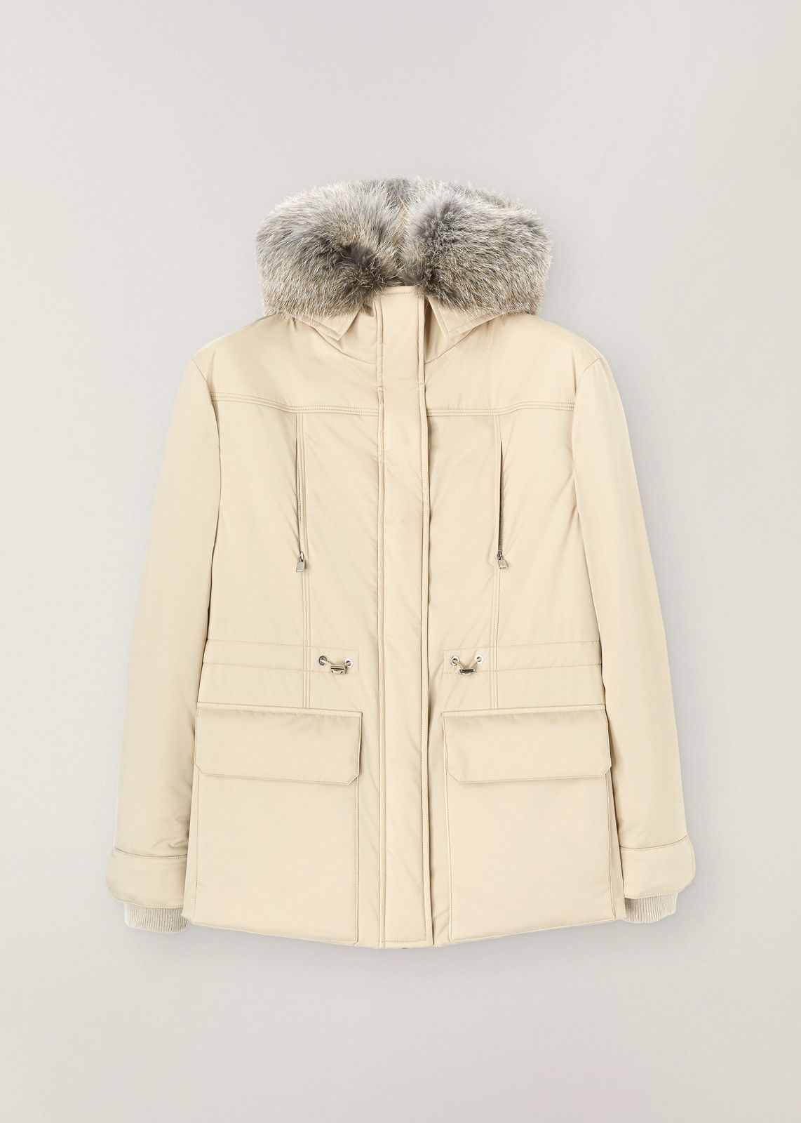 o1loc1c0124 Jacket in Cream