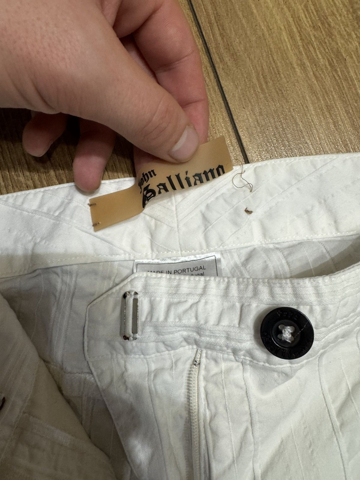 John Galliano Jhon Galliano Vintage Woman Flared Pants Size 28" / US 6 / IT 42 - 5 Thumbnail