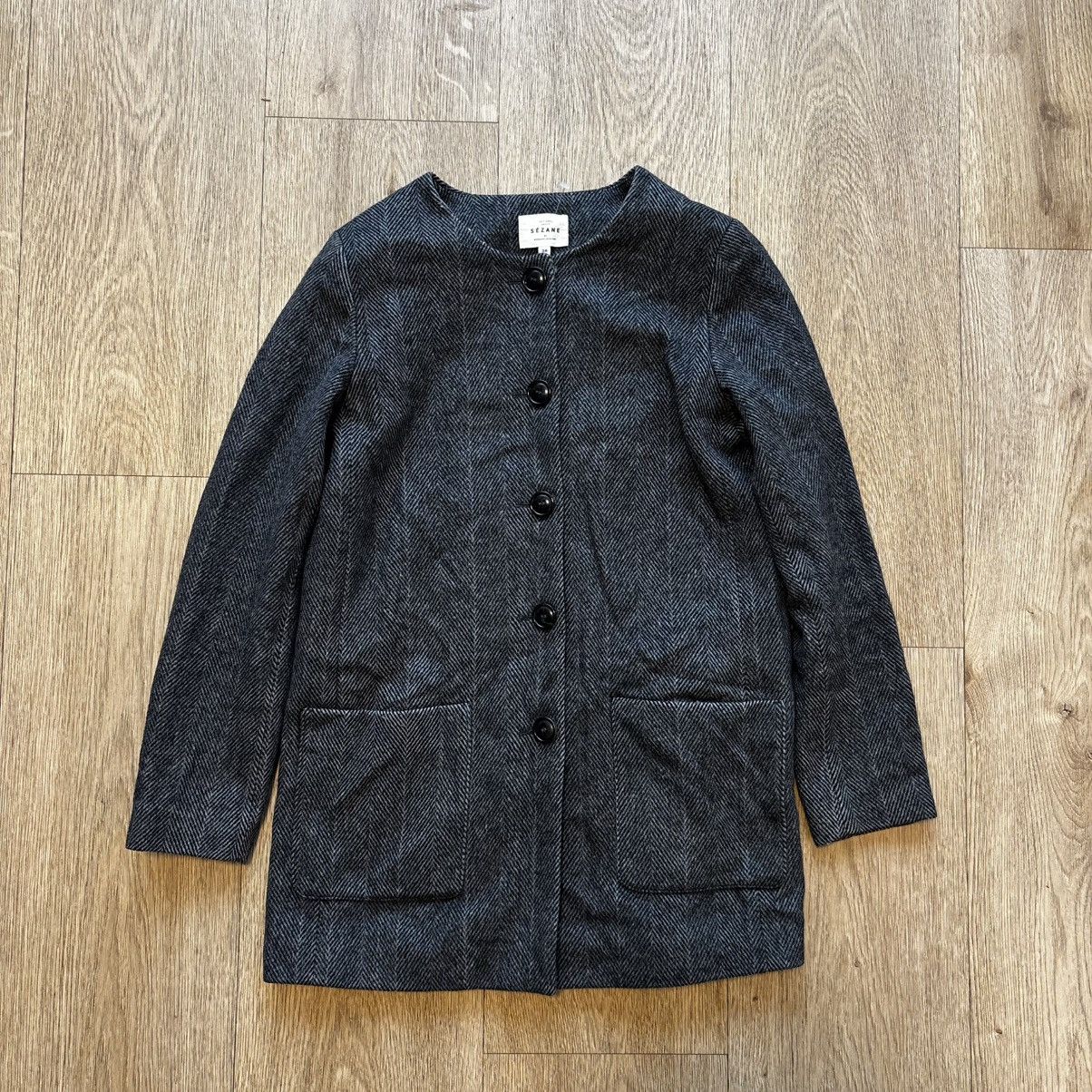Sezane Sezane Women Wool Coat size 36 Size XS / US 0-2 / IT 36-38 - 1 Thumbnail