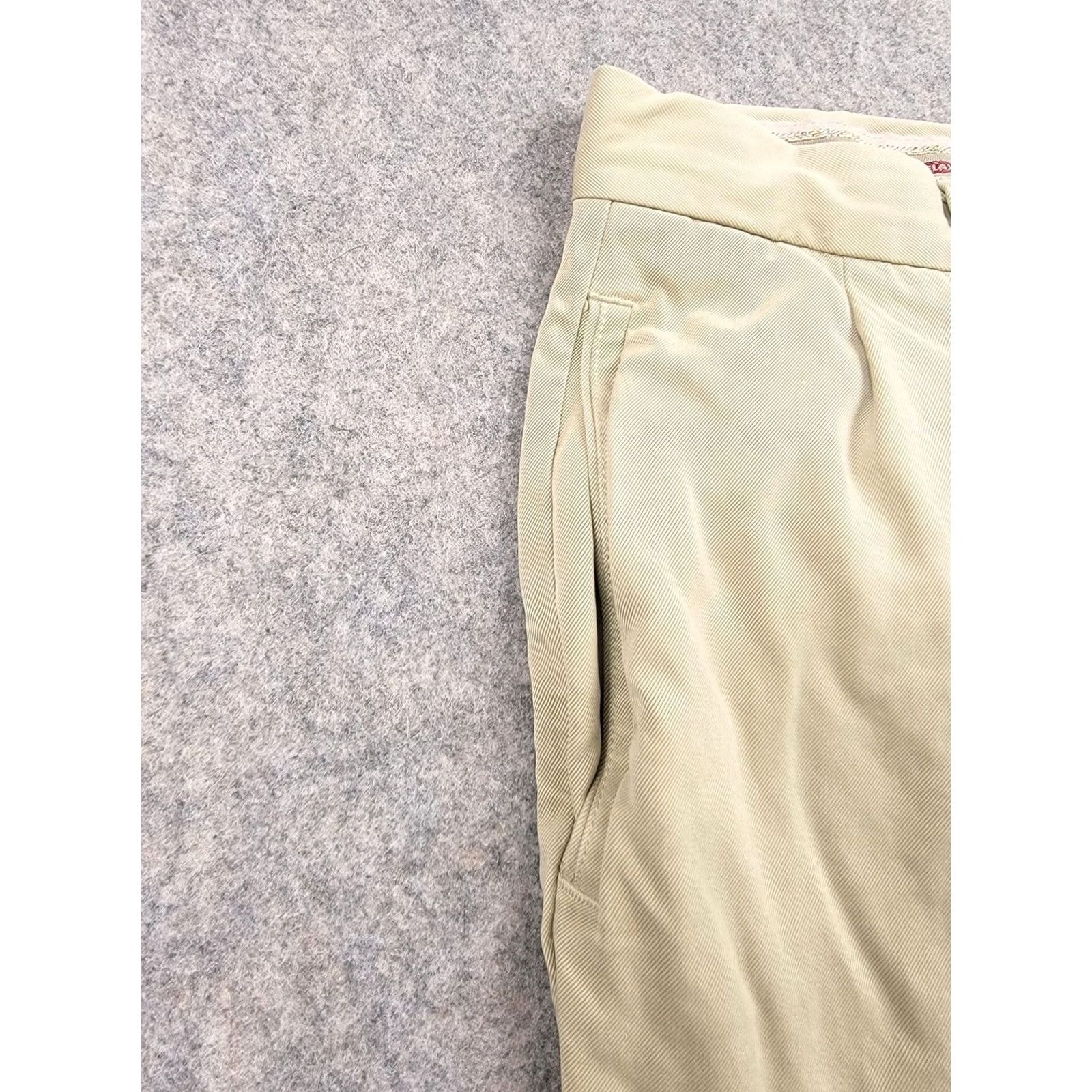 Tommy Bahama Tommy Bahama Pants Mens 36x27 Silk Pleated Dress Casual Lightweight Khaki Beige Size US 36 / EU 52 - 2 Thumbnail