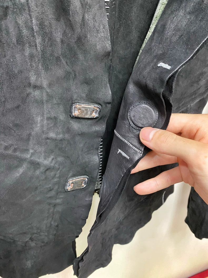 Isaac Sellam Experience Isaac Sellam Washed Distressed Keel Jacket Size US M / EU 48-50 / 2 - 4 Thumbnail
