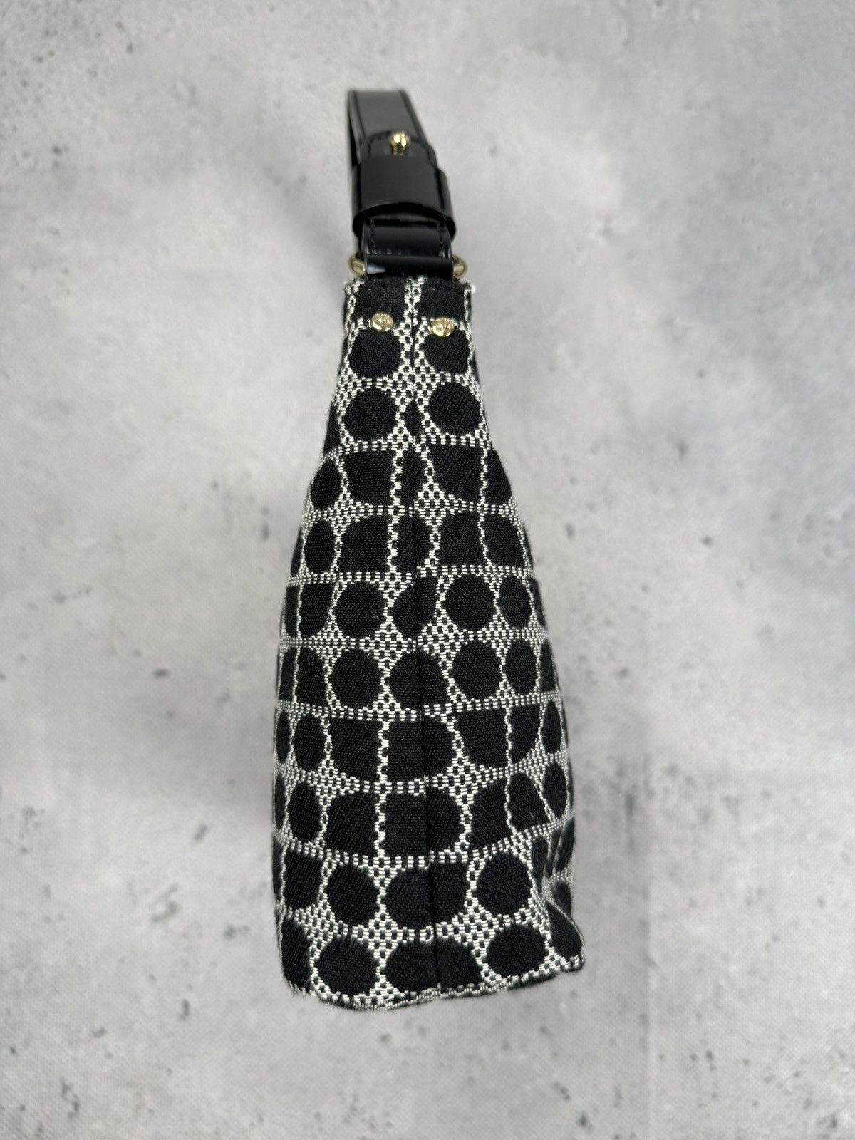 Kate Spade Kate Spade New York Monogram Shoulder Bag Canvas Baguette Size ONE SIZE - 5 Thumbnail