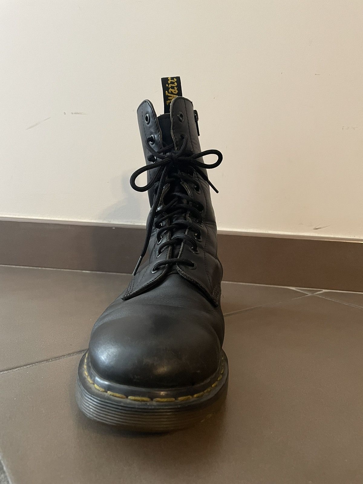 Dr. Martens × Yohji Yamamoto 2007 AW - 10 eye boot | Grailed