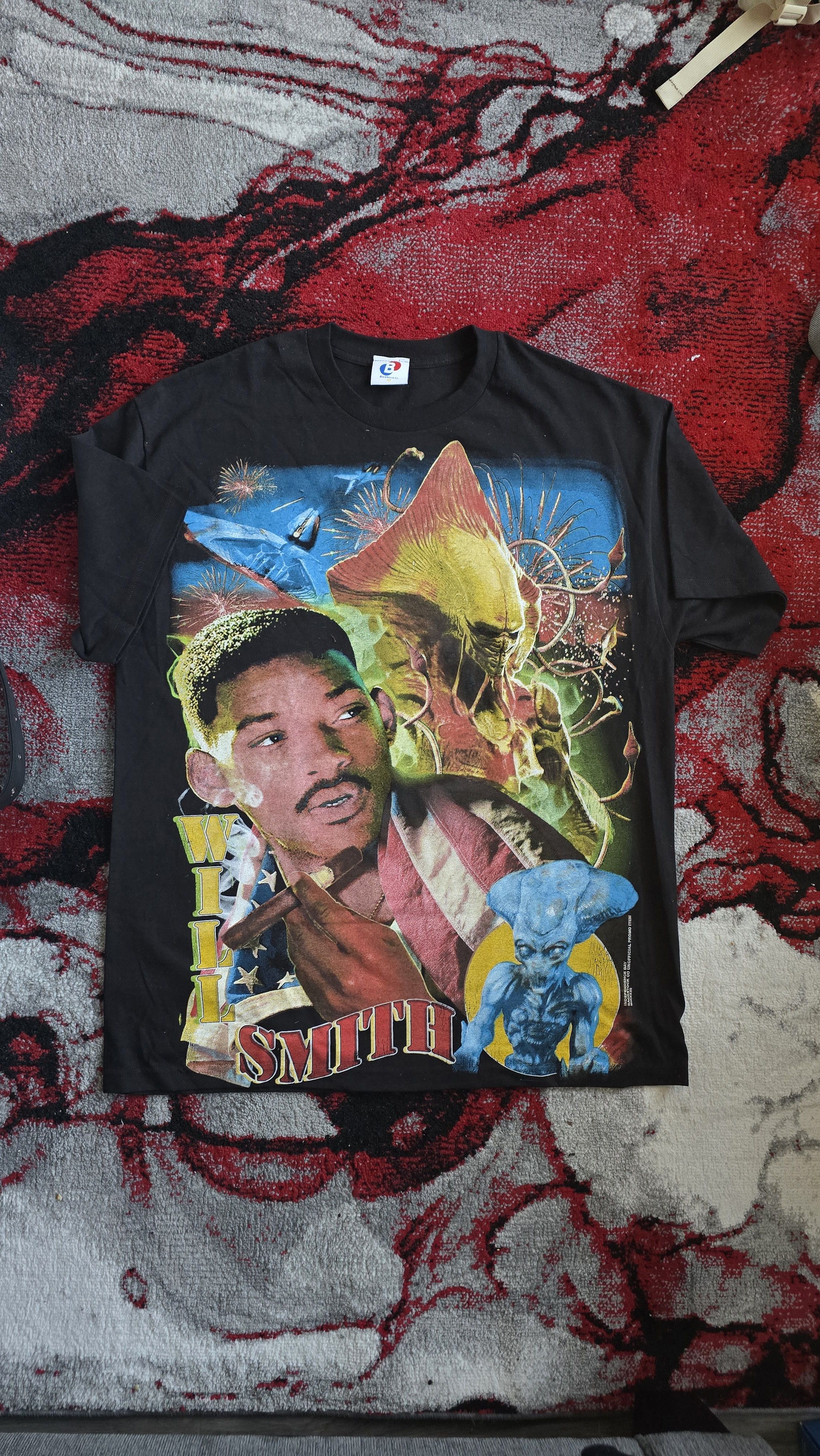Vintage Will Smith Independence Day shirt Size US XL / EU 56 / 4 - 1 Thumbnail