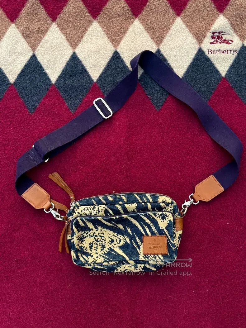 Vivienne Westwood Vivienne Westwood size os Zebra print crossbody bag Size ONE SIZE - 1 Thumbnail