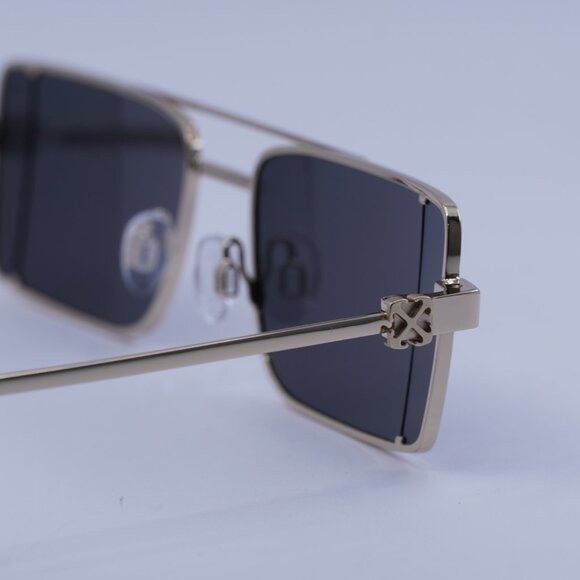 Off-White OERI14A CORTEZ 7607 Sunglasses Gold Rectangle