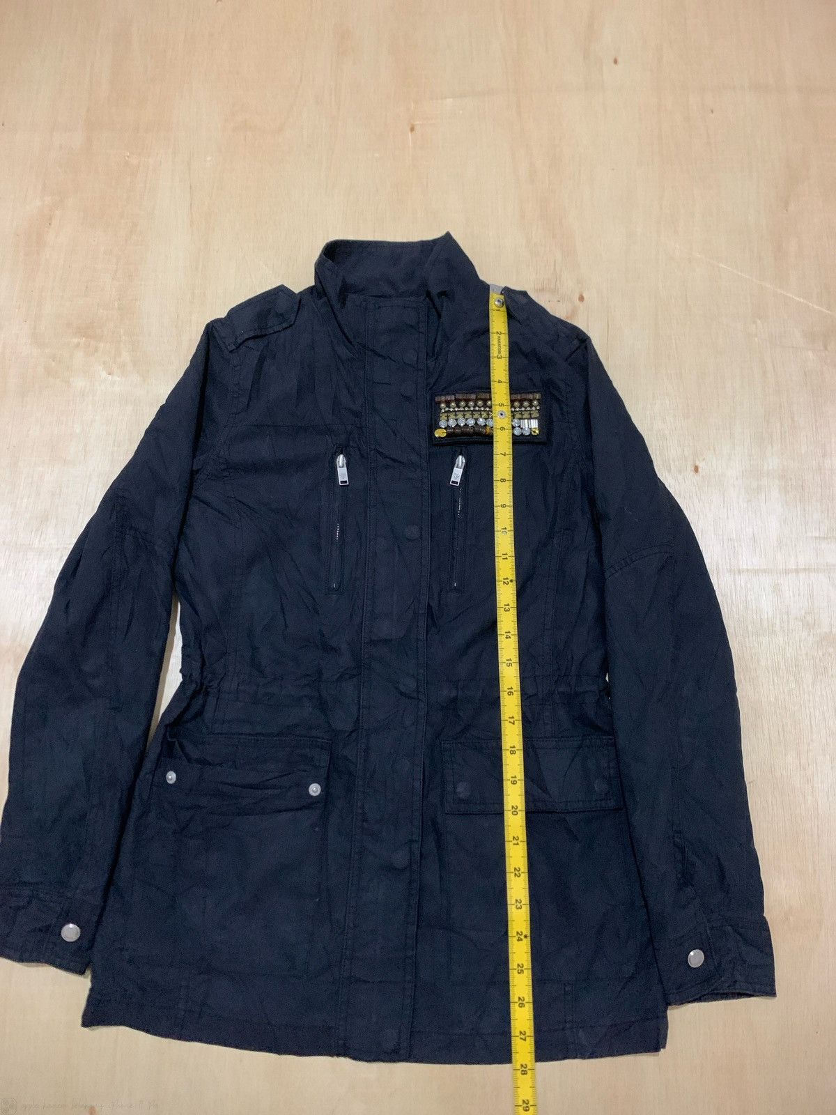 Guess × Japanese Brand × Le Grande Bleu (L.G.B.) Guess Wings Ifsixwasnine Punk style Jacket Size US S / EU 44-46 / 1 - 12 Thumbnail