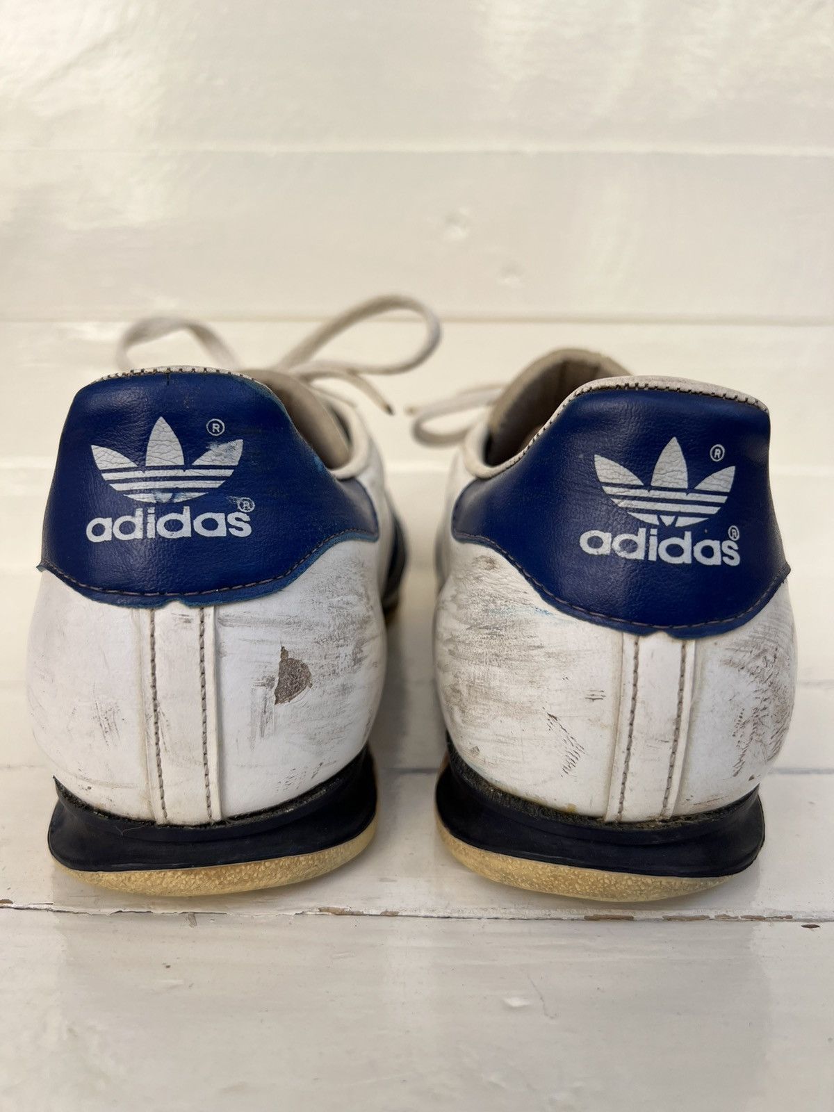 Adidas Rare Vintage Adidas ROM 70s Leather Sneakers Made in Canada Size US 9.5 / EU 42-43 - 8 Thumbnail
