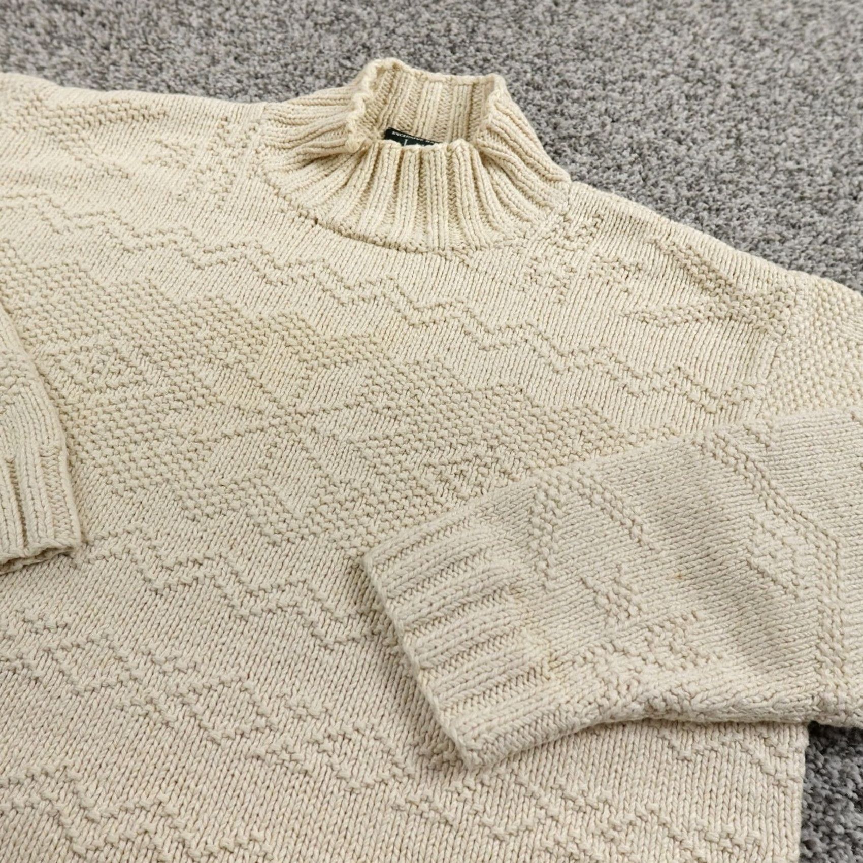 Ralph Lauren Ralph Lauren Sweater Womens PS Beige Nordic Fair Isle Silk Linen Knit Sweatshirt Size S / US 4 / IT 40 - 2 Thumbnail