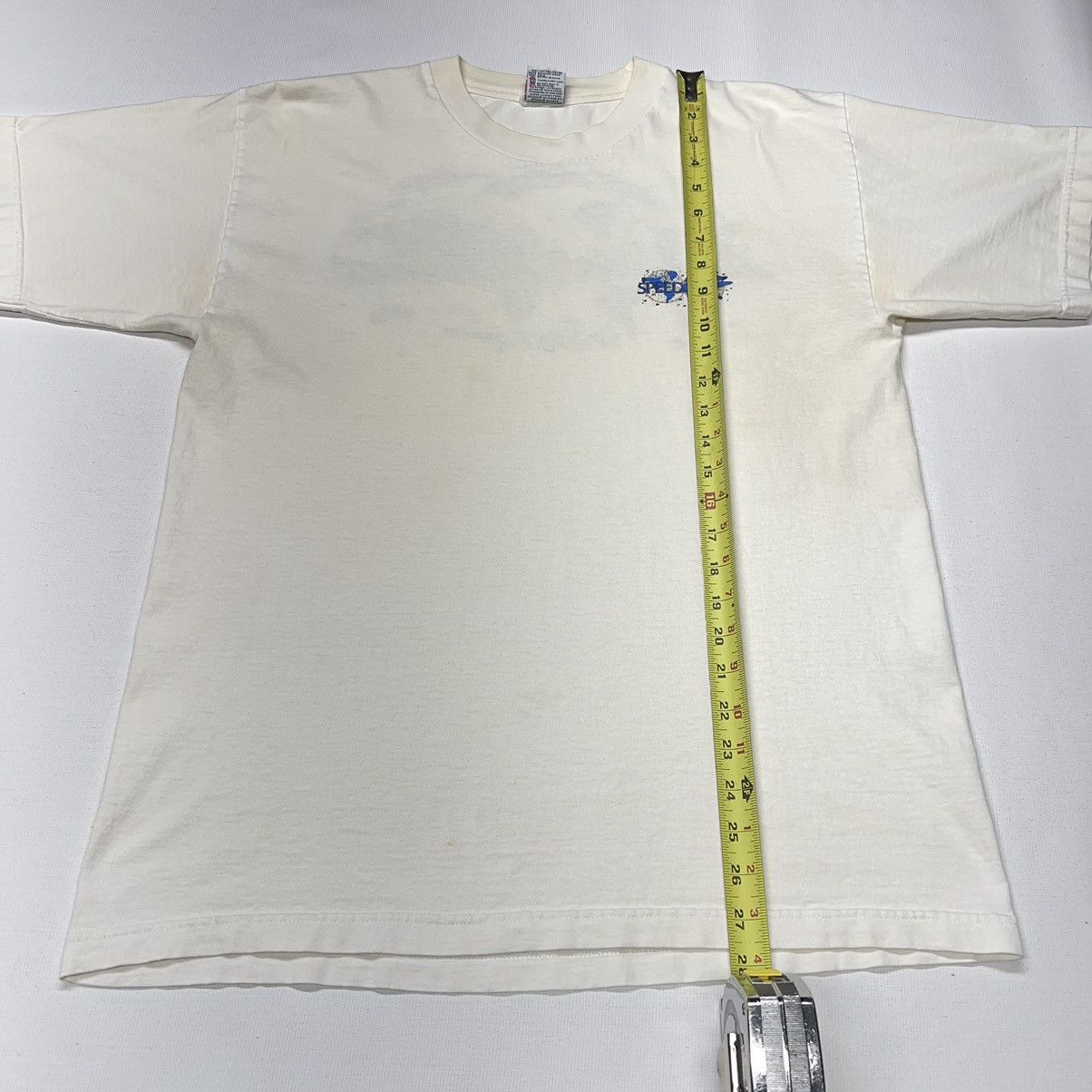 Speedo × Vintage Speedo Tee Shirt White Liquid Planet Graphic Swim Water 90s Size US L / EU 52-54 / 3 - 21 Thumbnail