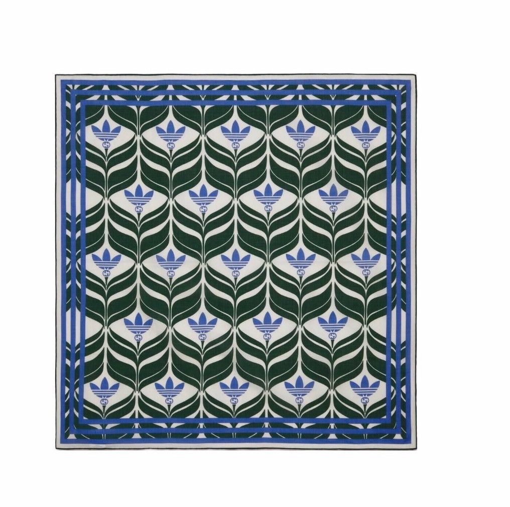 Gucci Gucci x adidas silk scarf New Size ONE SIZE - 10 Thumbnail