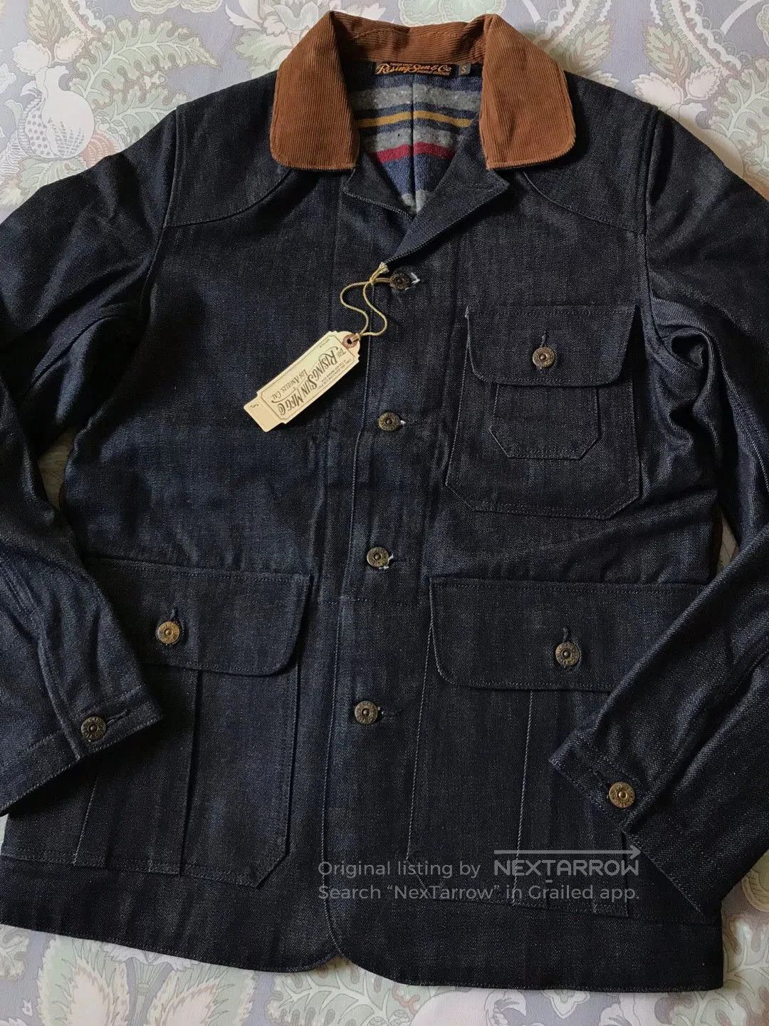 Rising Sun & Co. Rising Sun American Denim Jacket. Size US S / EU 44-46 / 1 - 4 Thumbnail