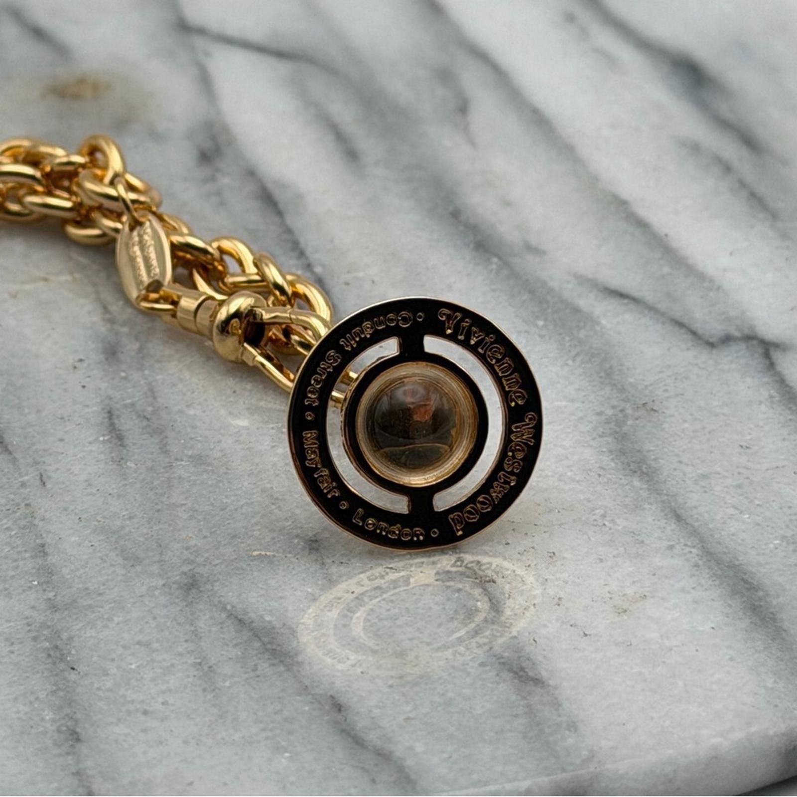 Vivienne Westwood Vivienne Westwood Gold Petite Orb Bracelet Size ONE SIZE - 5 Thumbnail