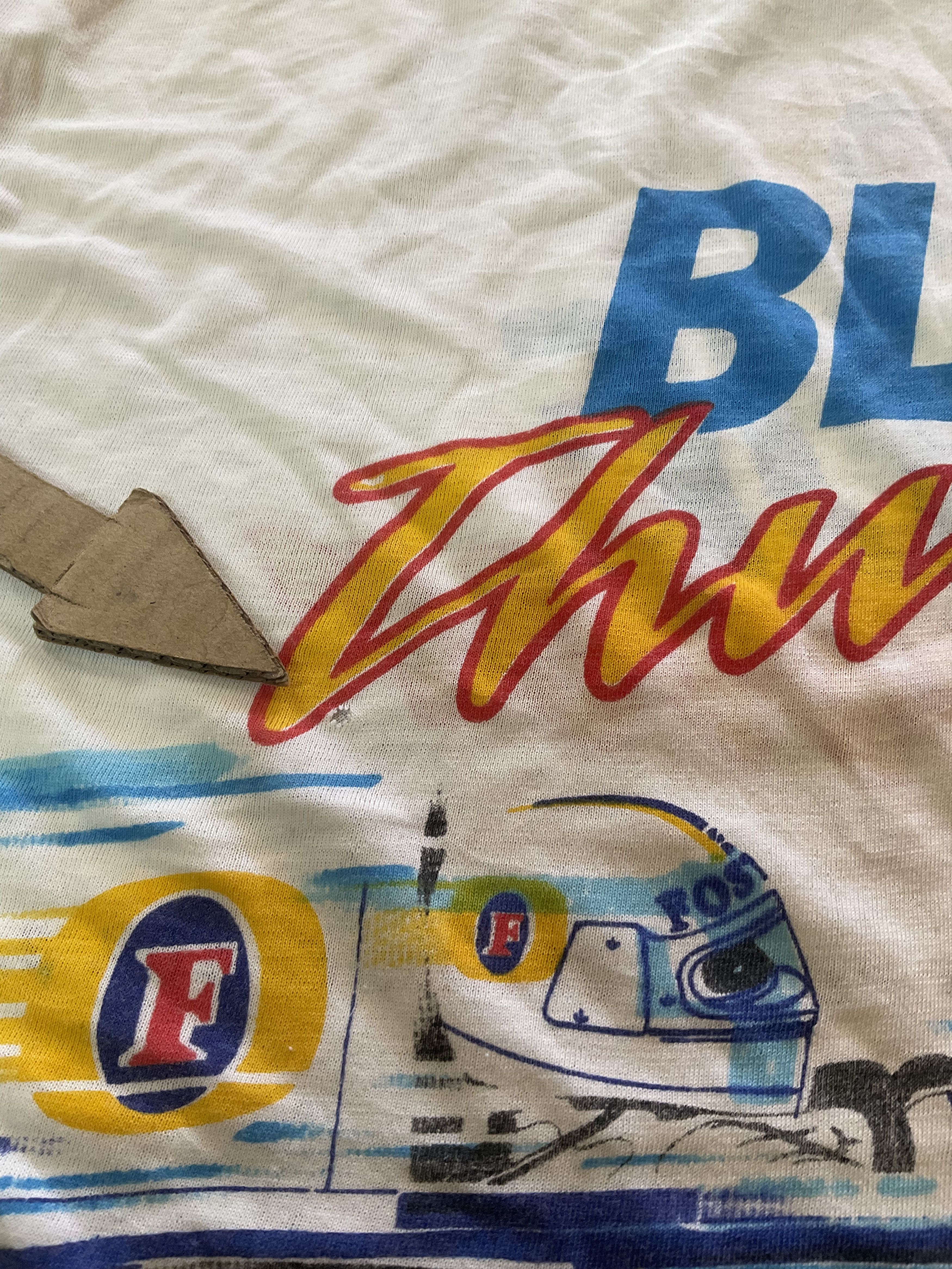 Formula 1 Vtg Blue Thunder Foster's 1989 Australian Formula One Tee Size US L / EU 52-54 / 3 - 6 Thumbnail