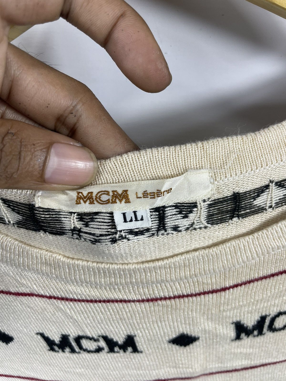 MCM × Vintage McM Monogram Sweatshirt Vintage Size US L / EU 52-54 / 3 - 4 Thumbnail