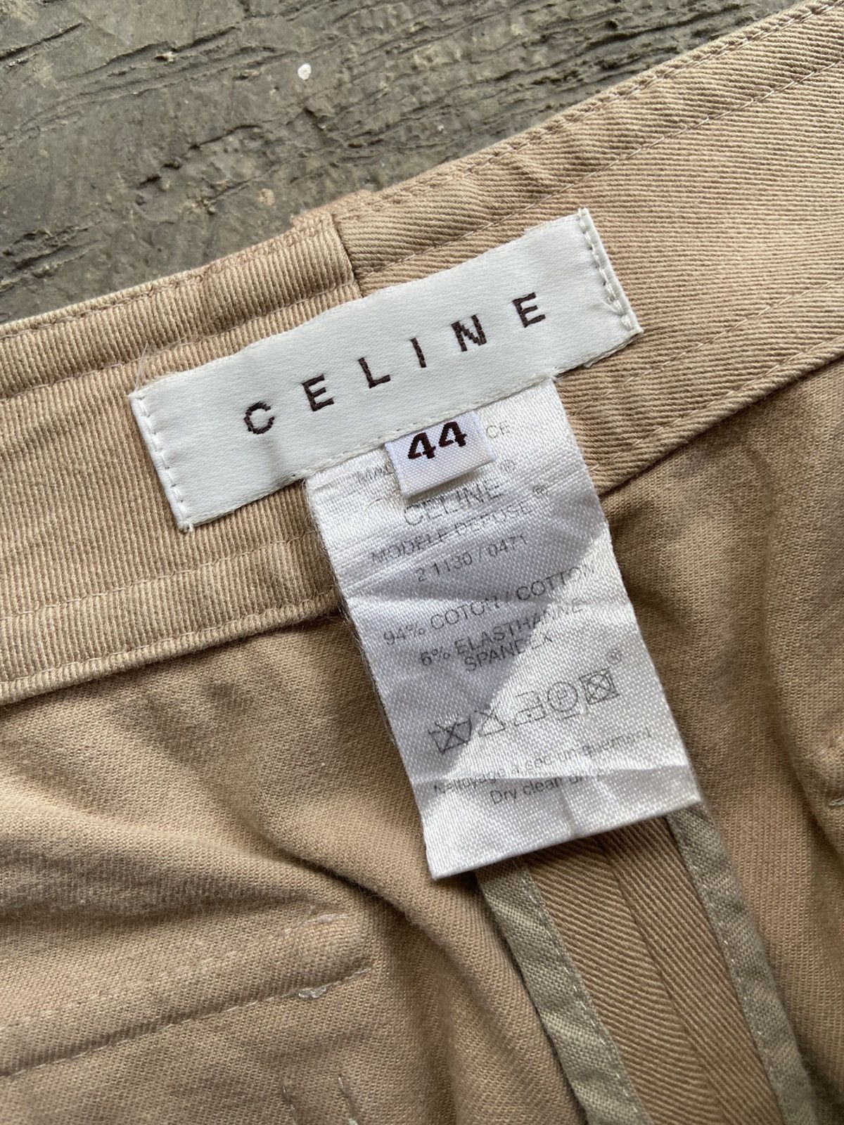 Celine 2000s Celine - Fatigue Double Pocket Pants Size 33" - 6 Thumbnail