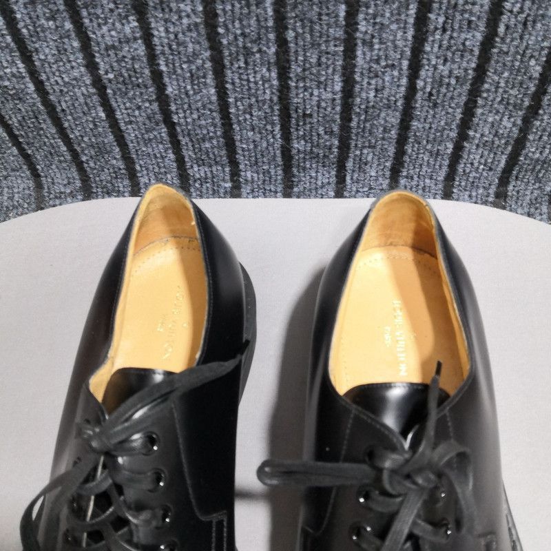 Louis Vuitton Louis Vuitton Black Low Top Formal Shoes -2508 Size US 8 / EU 41 - 7 Thumbnail