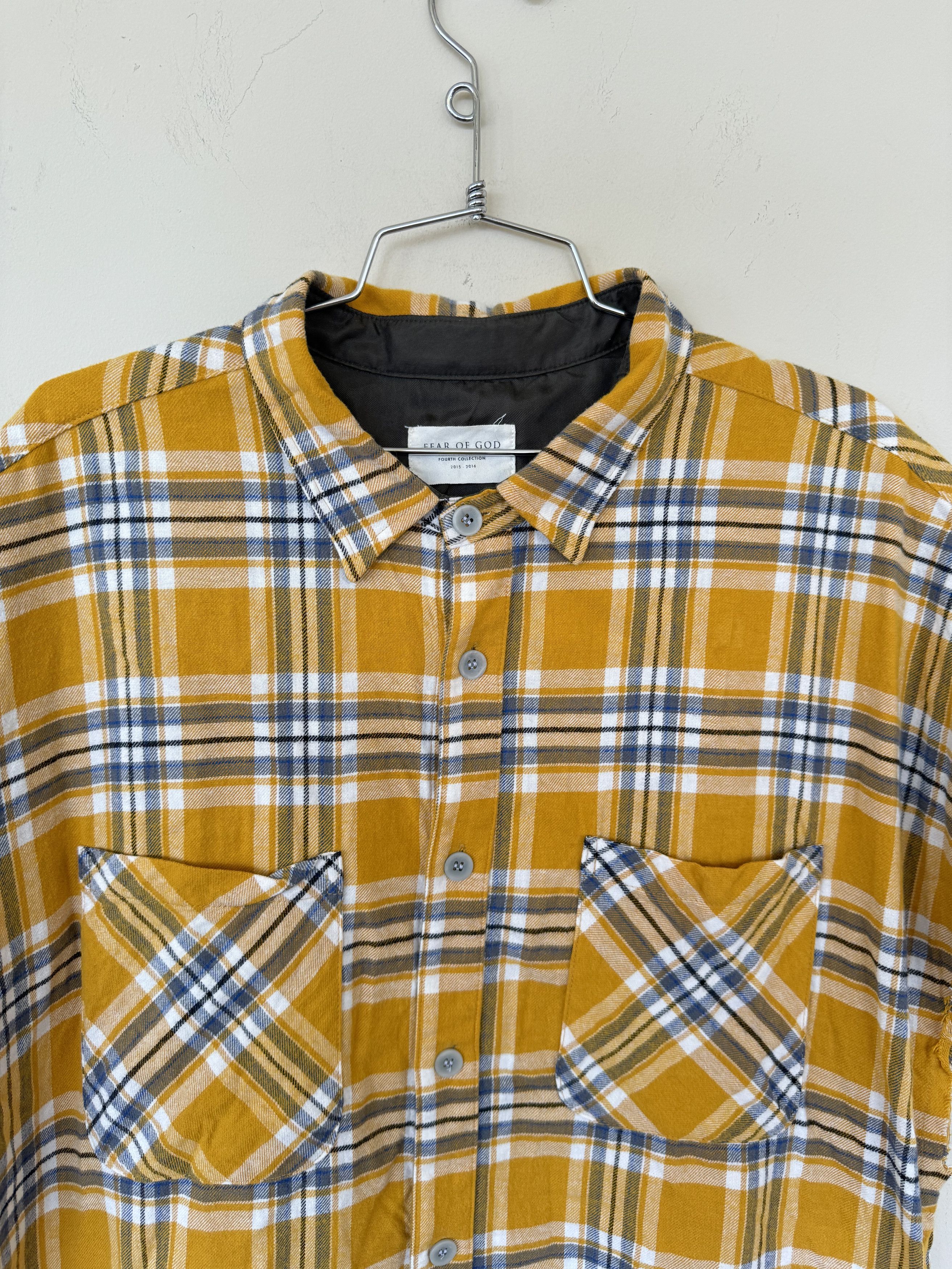 Fear of God Fear Of God Flannel Cut Off Size US XL / EU 56 / 4 - 3 Thumbnail