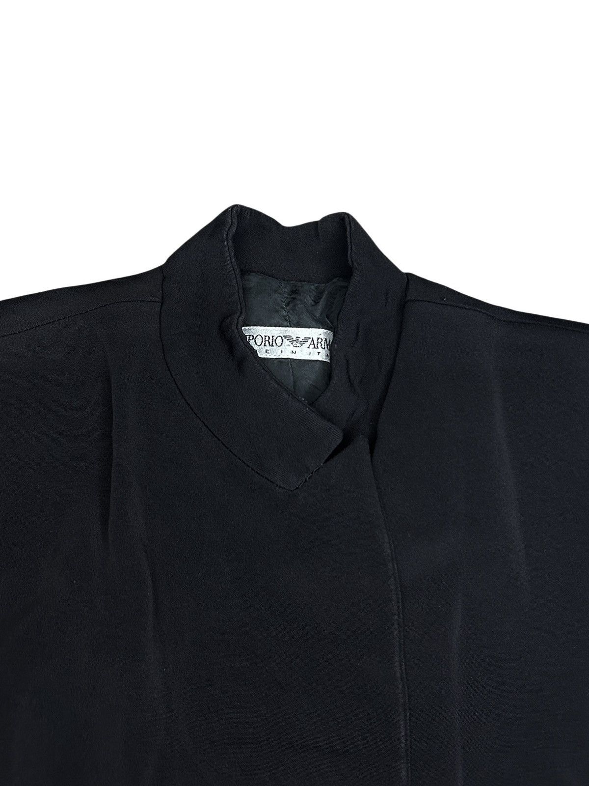 Emporio Armani 90s Fluid Blazer Size S / US 4 / IT 40 - 3 Thumbnail
