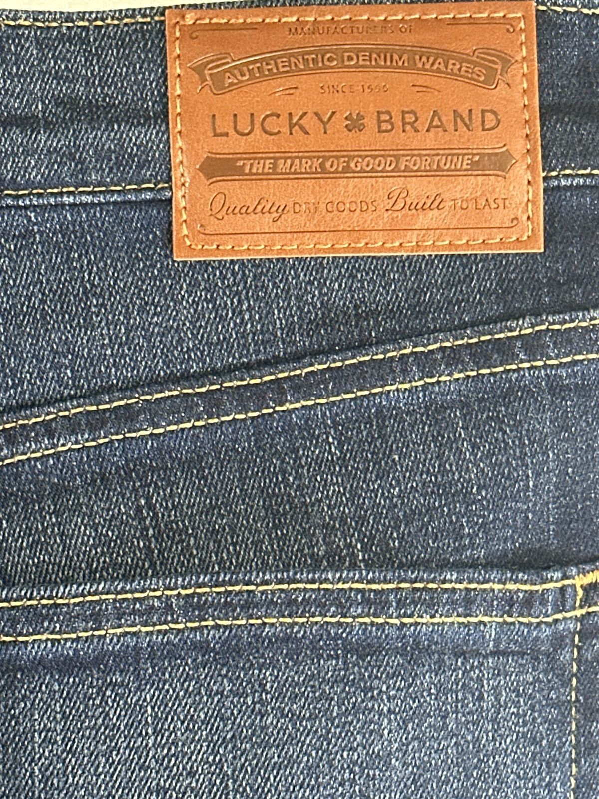 Lucky Brand Lucky Brand 363 Vintage Straight Jeans Size US 34 / EU 50 - 6 Thumbnail