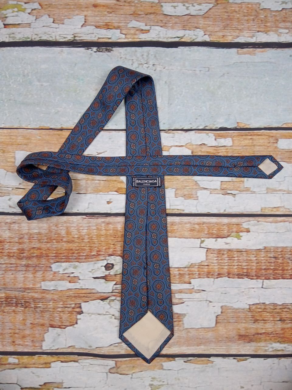 Balenciaga Balenciaga Silk Tie Made in Italy Size ONE SIZE - 2 Thumbnail