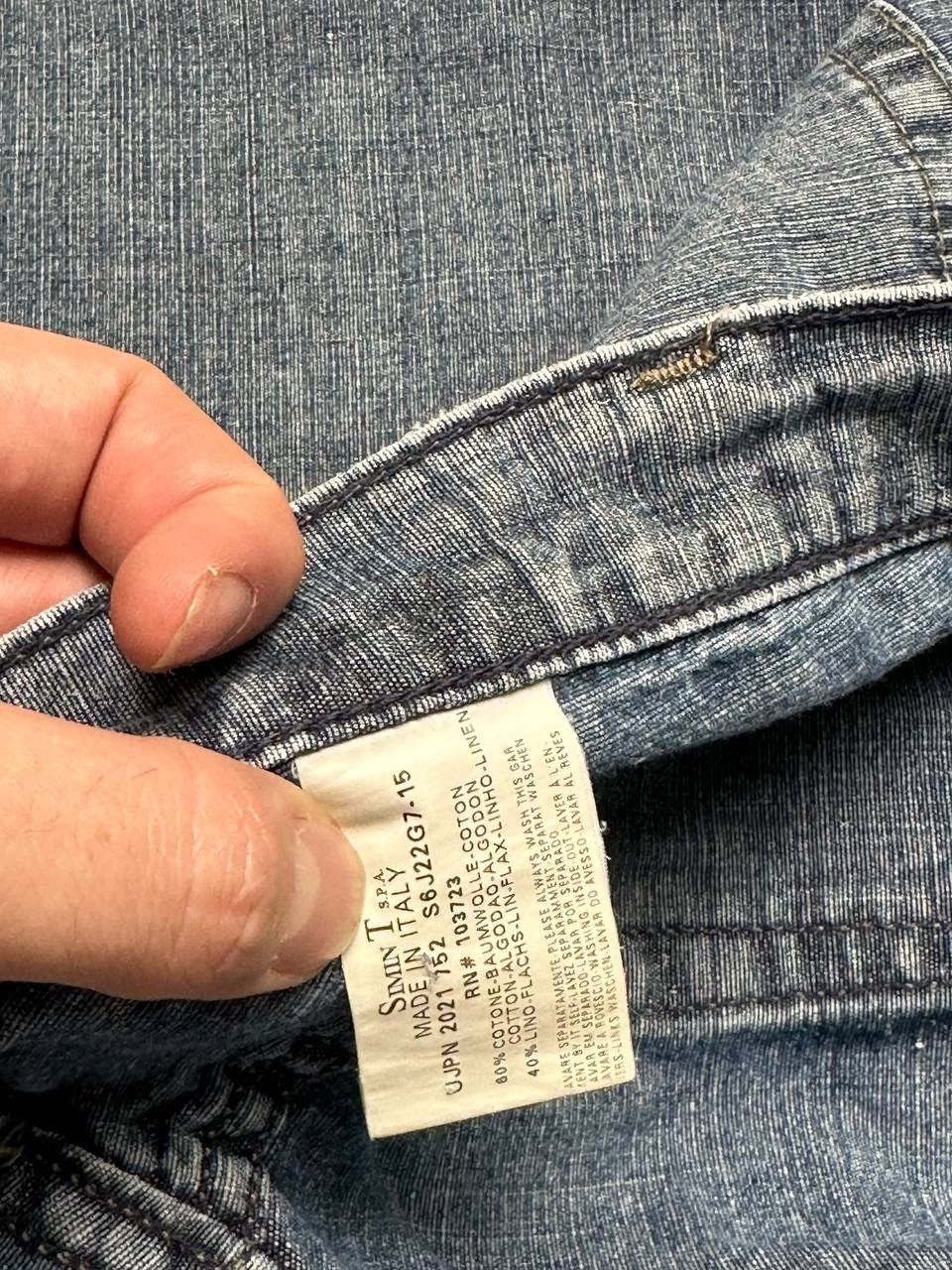 Armani Vintage 90s Metal Logo Armani Jeans Y2K Size US 36 / EU 52 - 8 Thumbnail