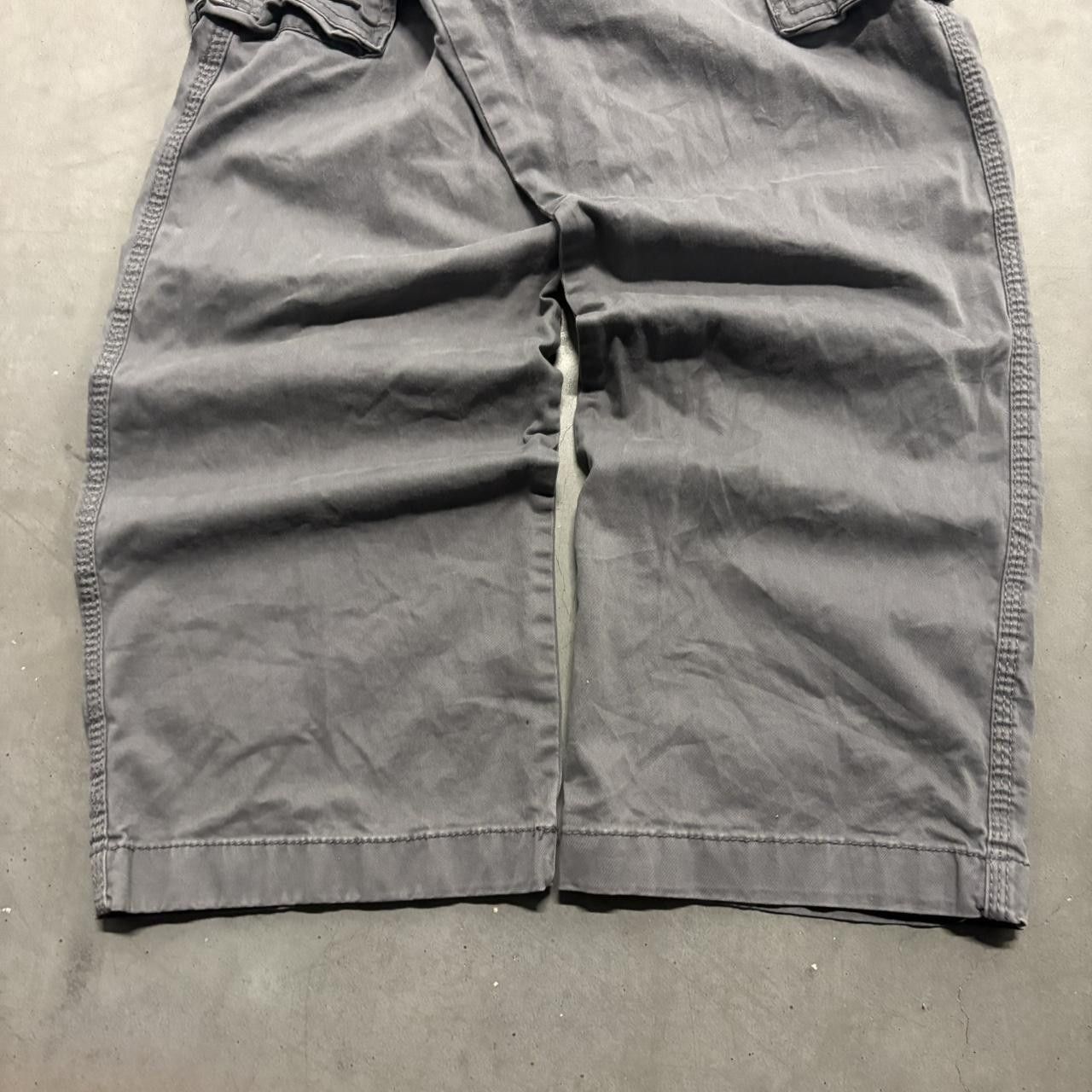 Vintage Crazy Vintage Y2K/2000s Baggy Dark Grey Skater Streetwear Workwear Cargo Pants! Size US 42 / EU 58 - 3 Thumbnail
