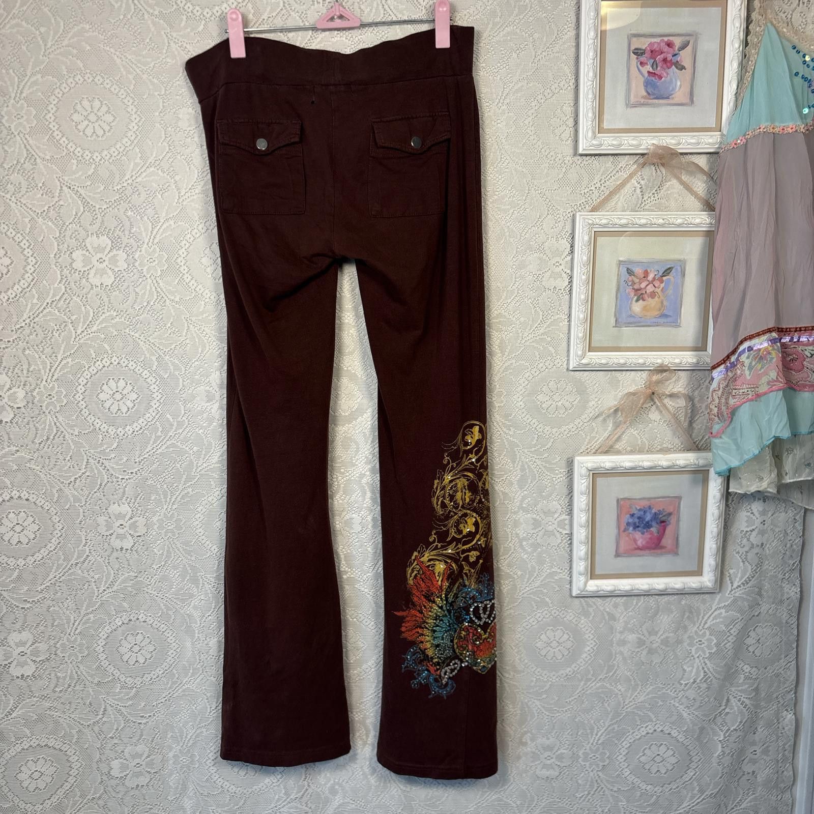 Other y2k embellished grunge 2000s track pants Size 32" / US 10 / IT 46 - 7 Thumbnail