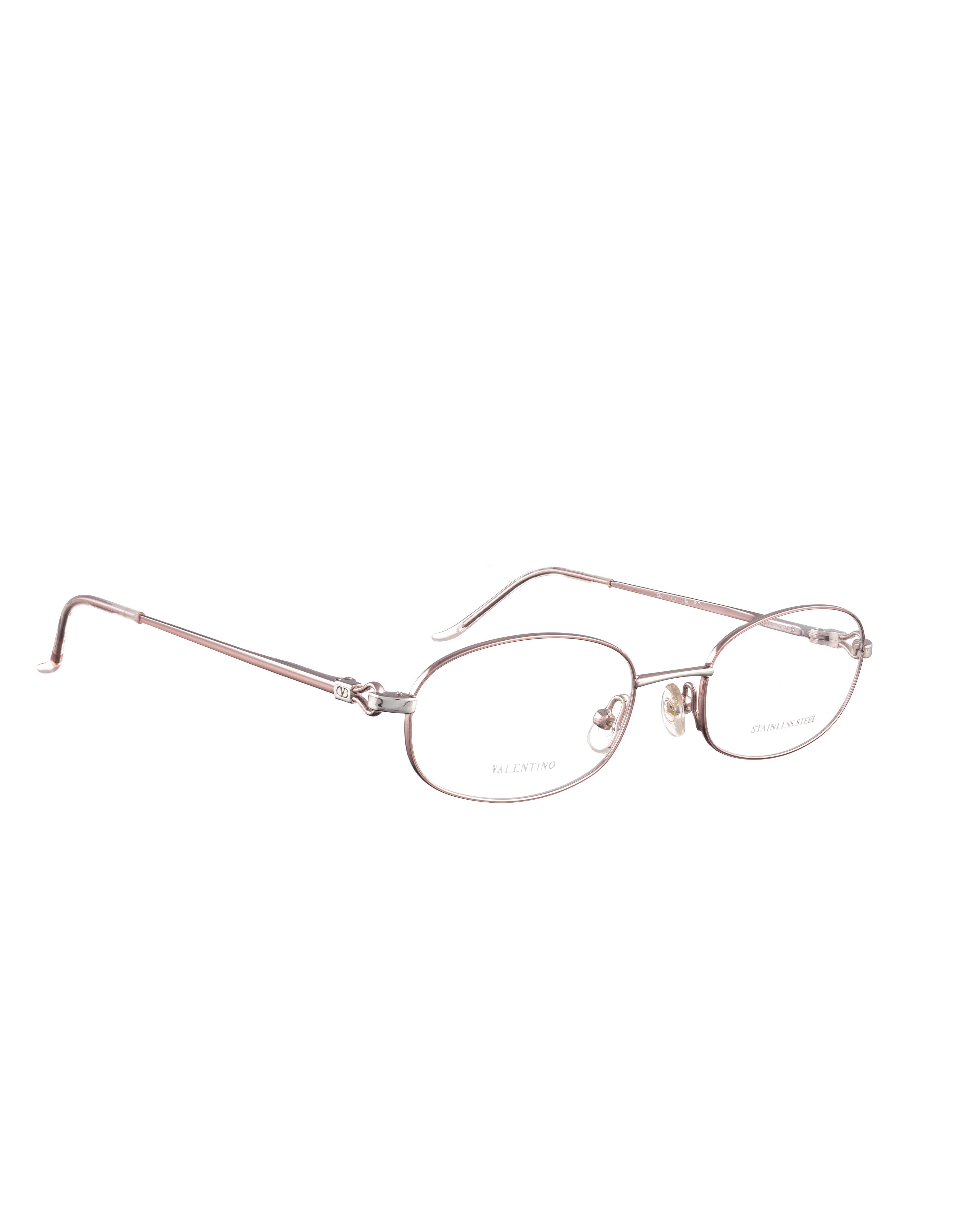 Valentino Valentino 00s Gold Copper Wire Metal Glasses Size ONE SIZE - 1 Thumbnail
