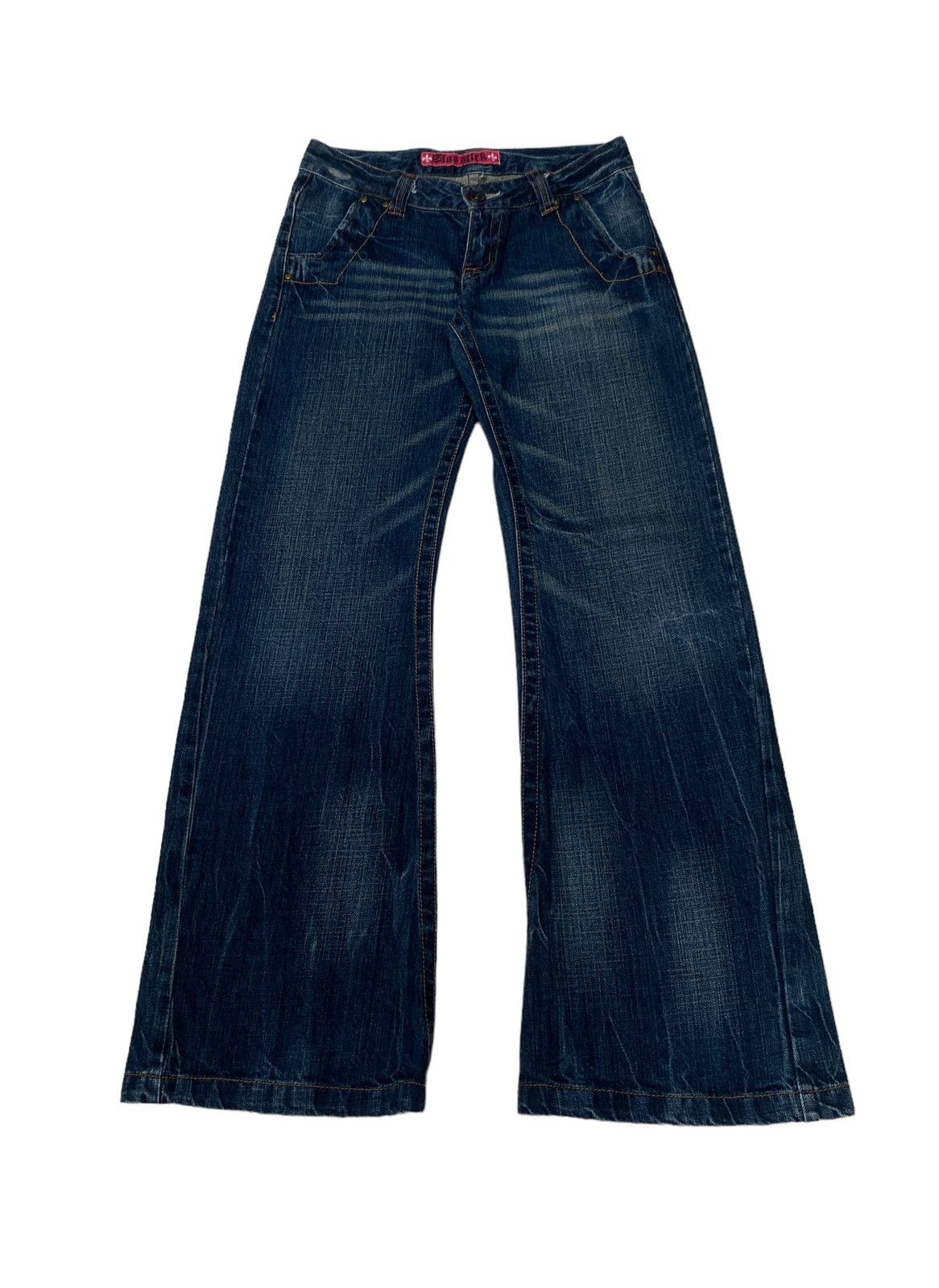 Japanese Brand × Vintage Vintage Japanese Brand Slap Stick Flared Jeans 1990s Size US 30 / EU 46 - 1 Thumbnail