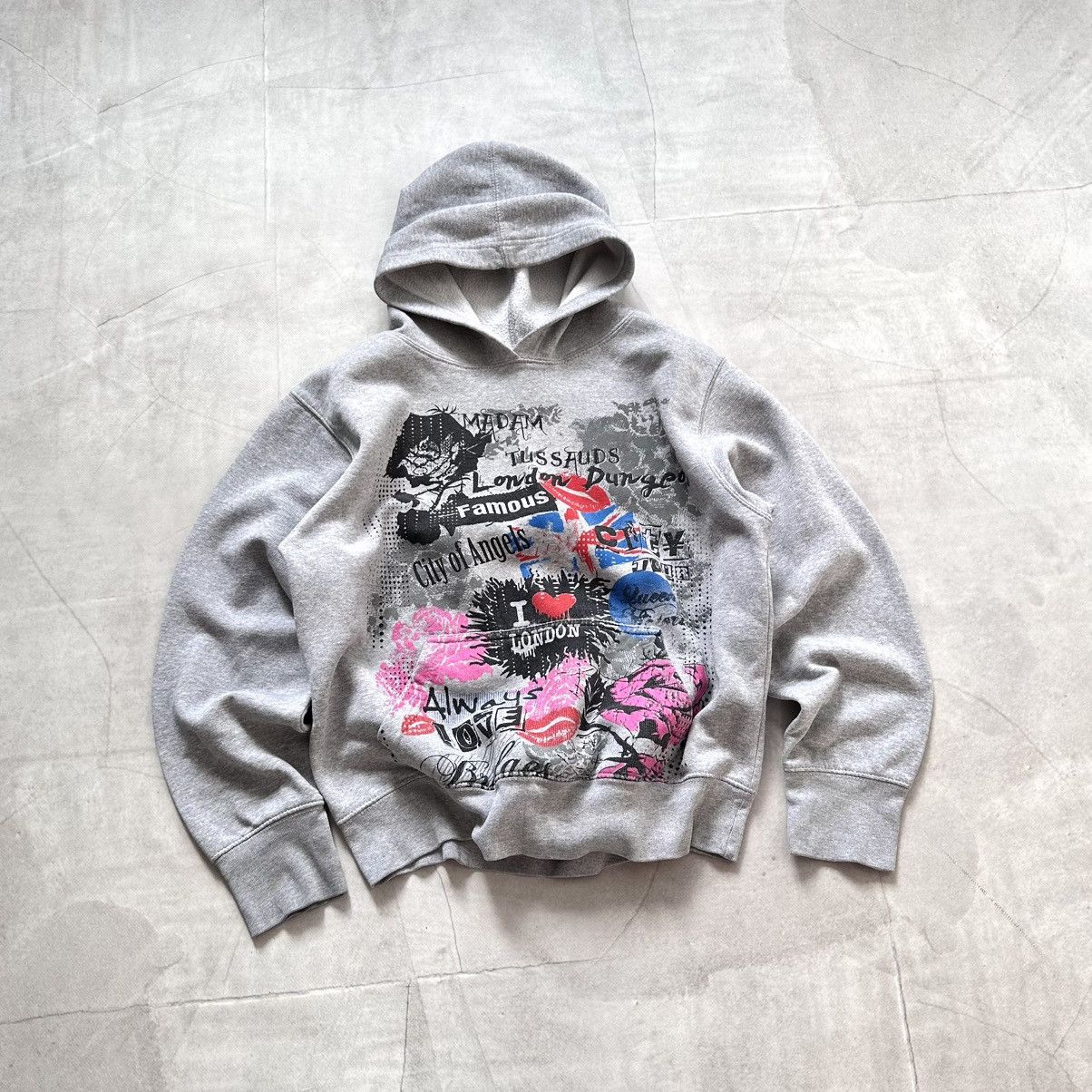 Stussy × Vintage Vintage 00s Stussy Faded Big Logo Rare Made in 