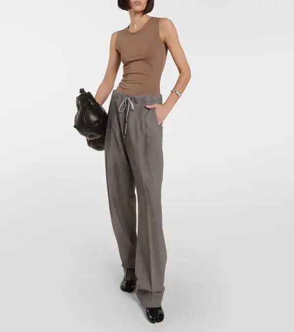 Maison Margiela o1y0625 Sweatpant in Gray Size 27" / US 4 / IT 40 - 5 Thumbnail