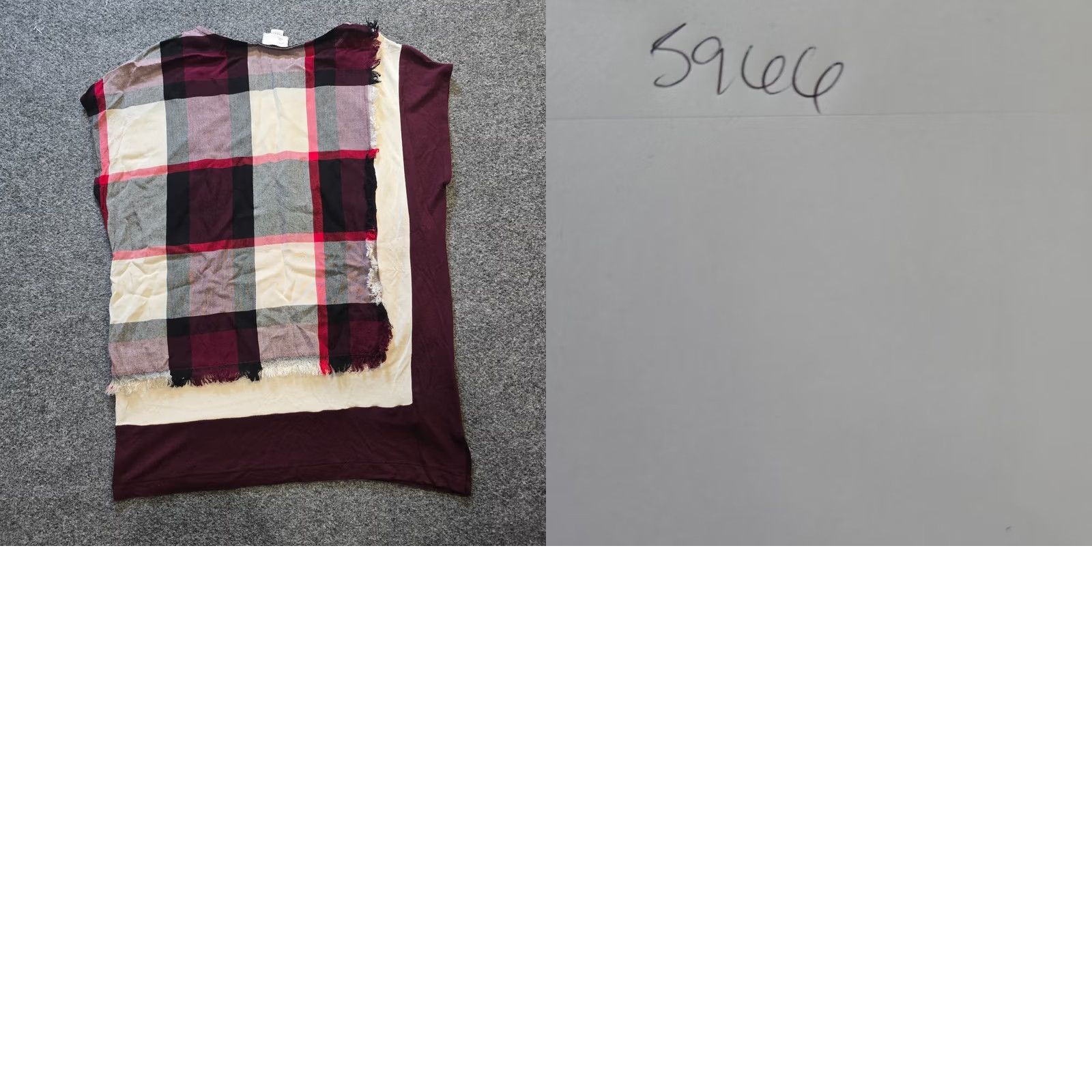 Anthropologie Postmark Womens Blouse XS Red Plaid Layered Short Sleeve Casual Tops Bohemian Spring Summer Fall Anthologie? Size XS / US 0-2 / IT 36-38 - 8 Thumbnail