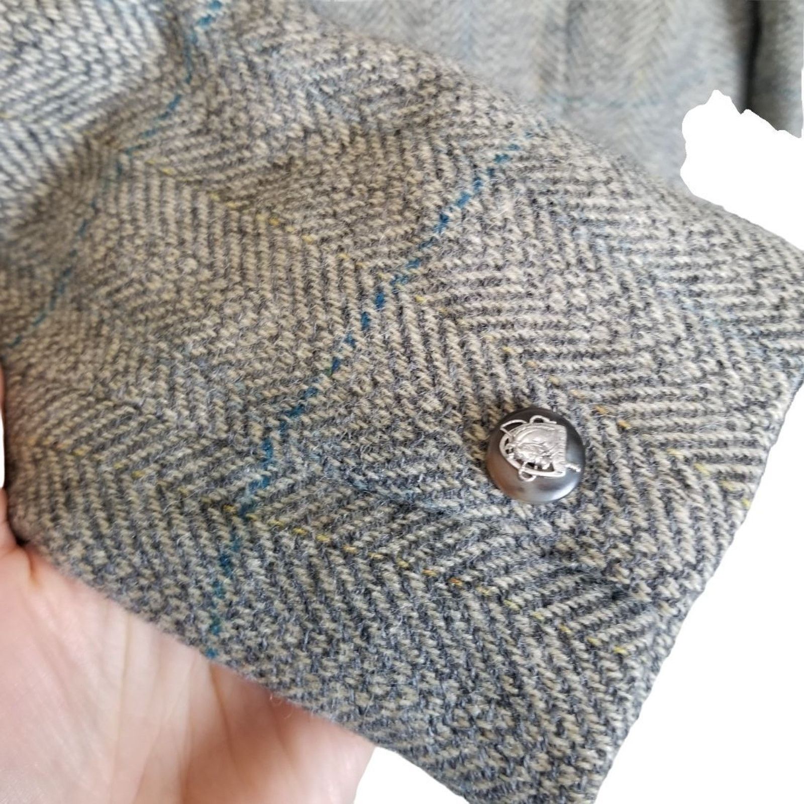 Lauren Ralph Lauren Vintage Lauren Ralph Lauren Shetland Wool Tweed Blazer Sz 6P Size M / US 6-8 / IT 42-44 - 4 Thumbnail