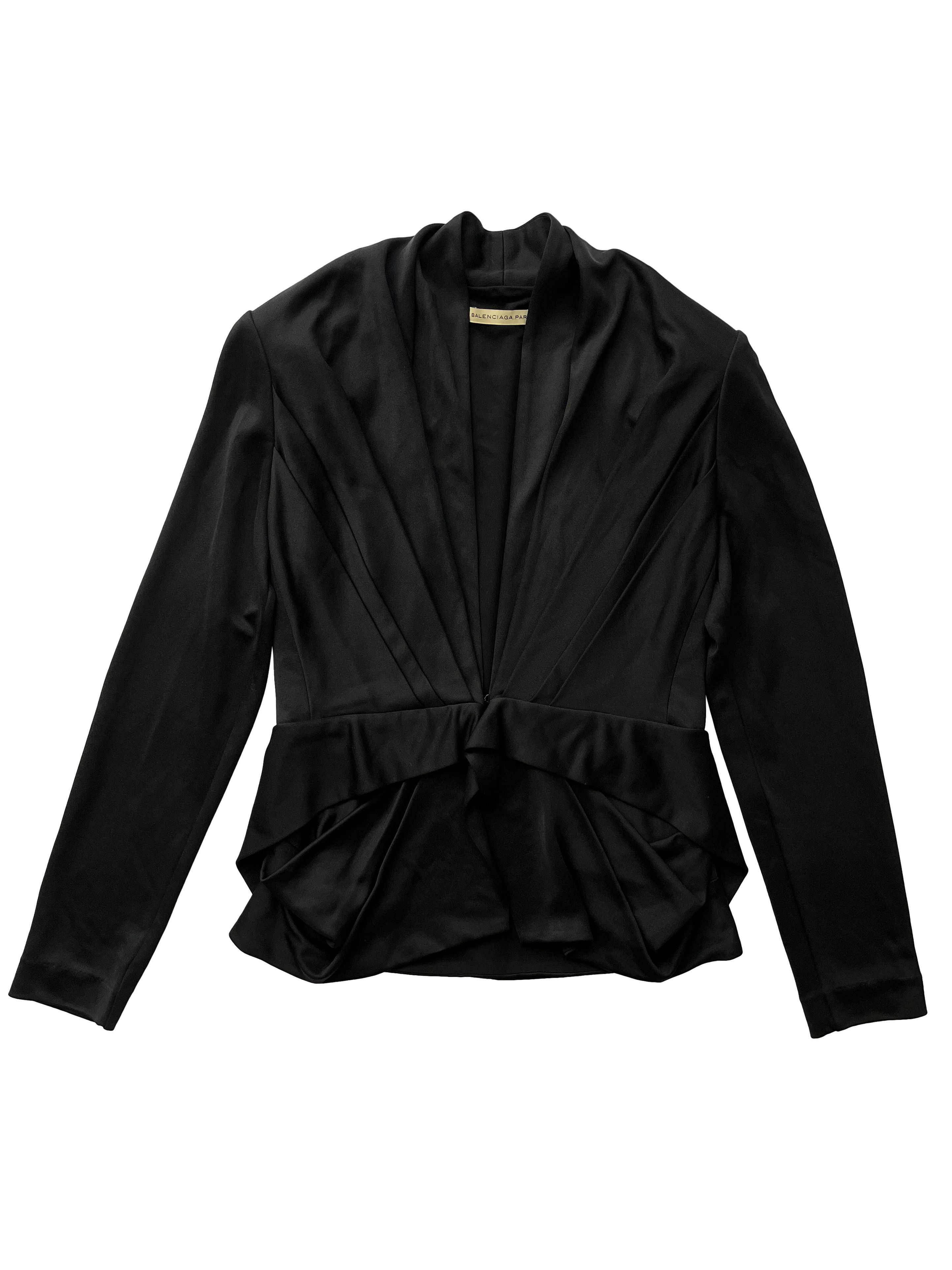 Balenciaga ⚡️QUICK SALE⚡️2009 Balenciaga by Ghesquiere Black Jacket Size M / US 6-8 / IT 42-44 - 1 Thumbnail