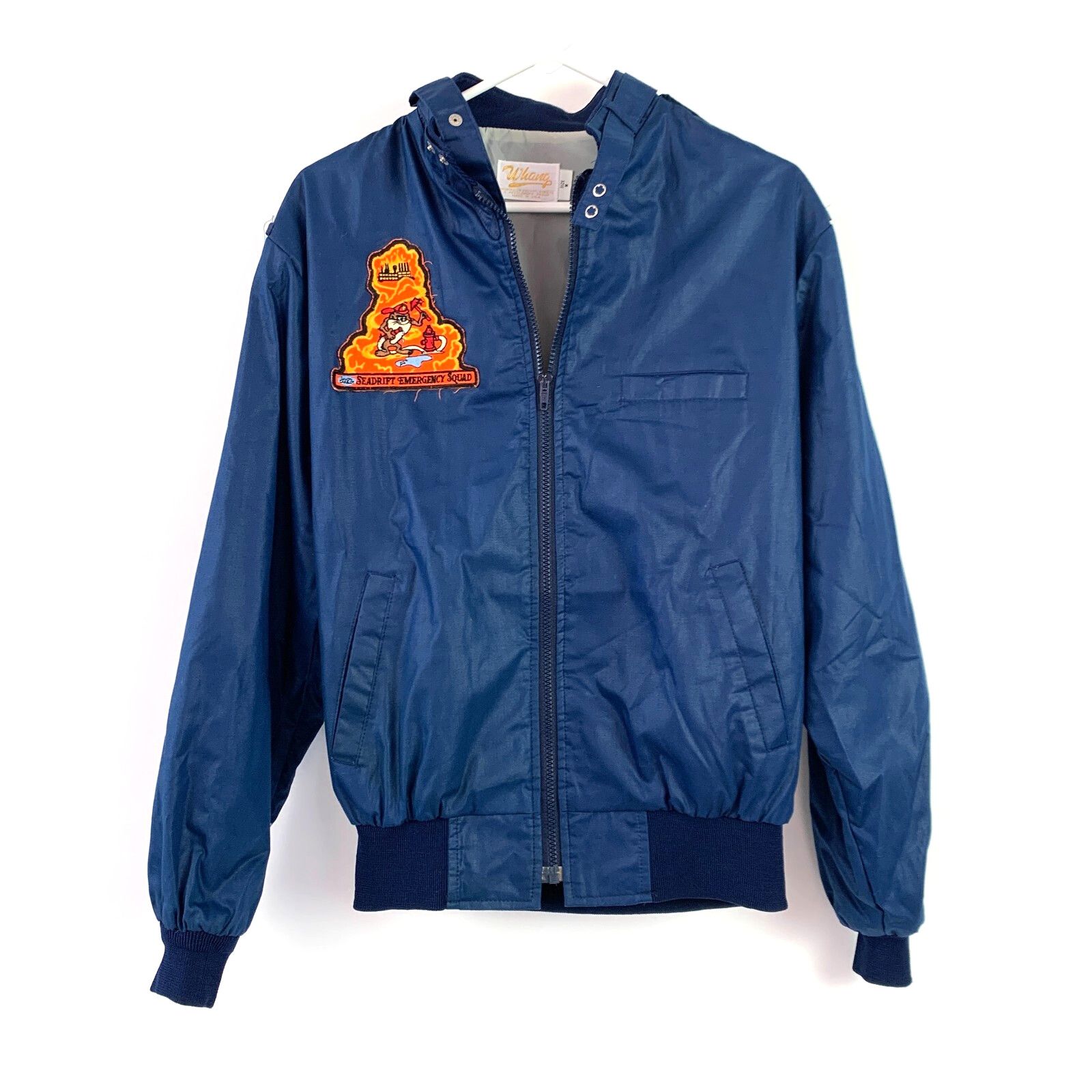 Vintage Vintage Whang Bomber Seadrift Emergency Squad TX Firefighter Size US M / EU 48-50 / 2 - 1 Thumbnail