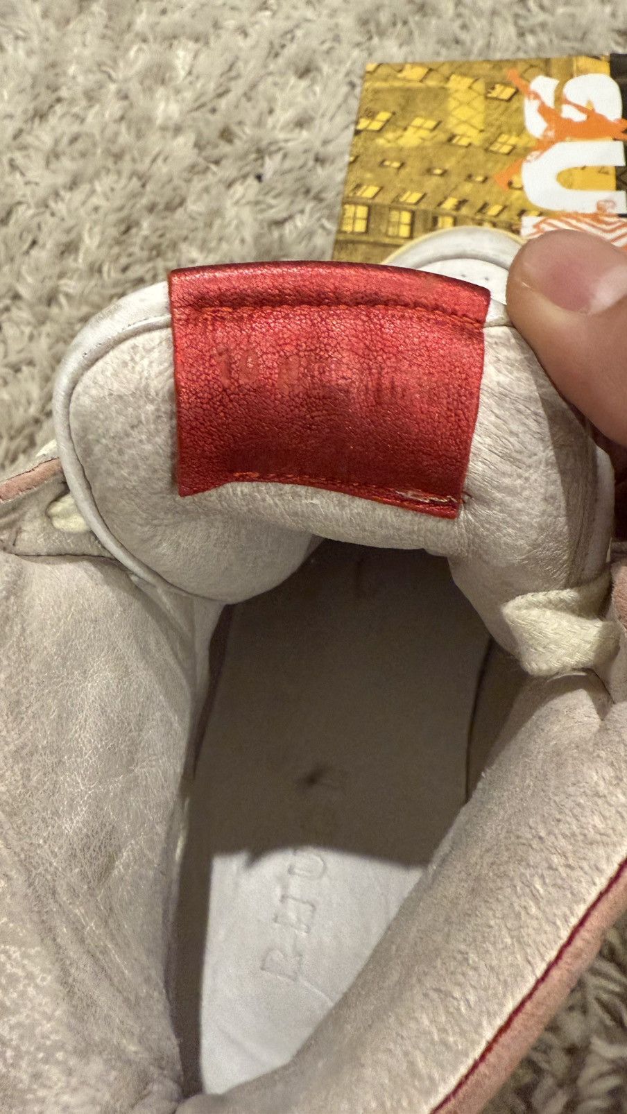 Rhude Rhude Rhecess red sz 10 Size US 10 / EU 43 - 5 Thumbnail