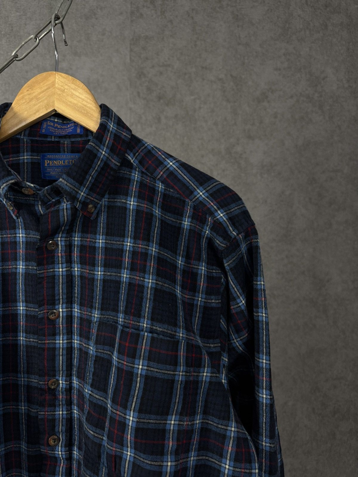 Flannel × Pendleton Pendleton flannel made in USA wool shirt Size US L / EU 52-54 / 3 - 2 Thumbnail