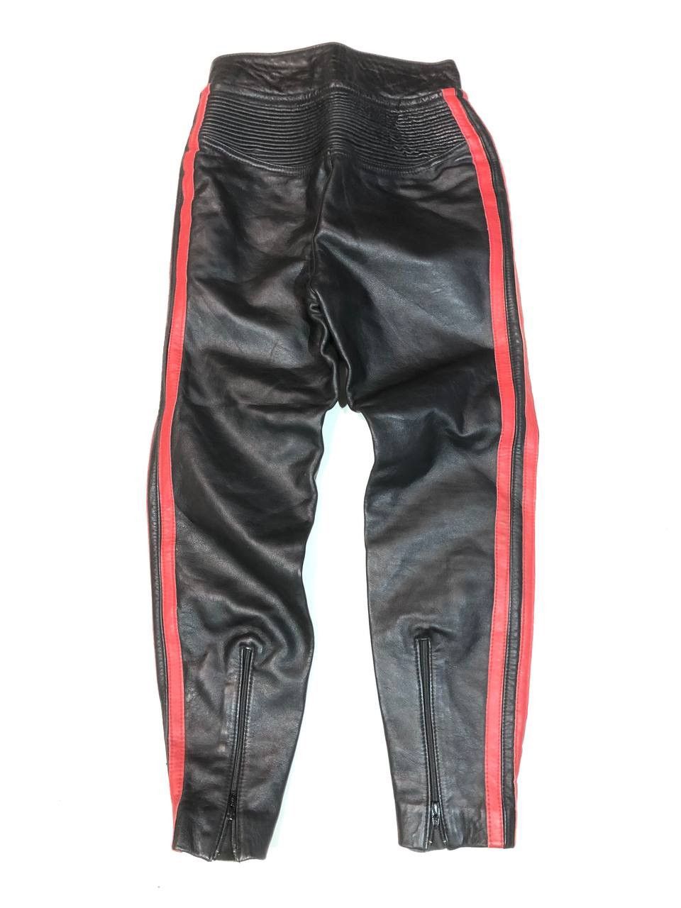 Japanese Brand Vintage Rare Japanese Leather Moto Racing Pants Size US 28 / EU 44 - 6 Thumbnail