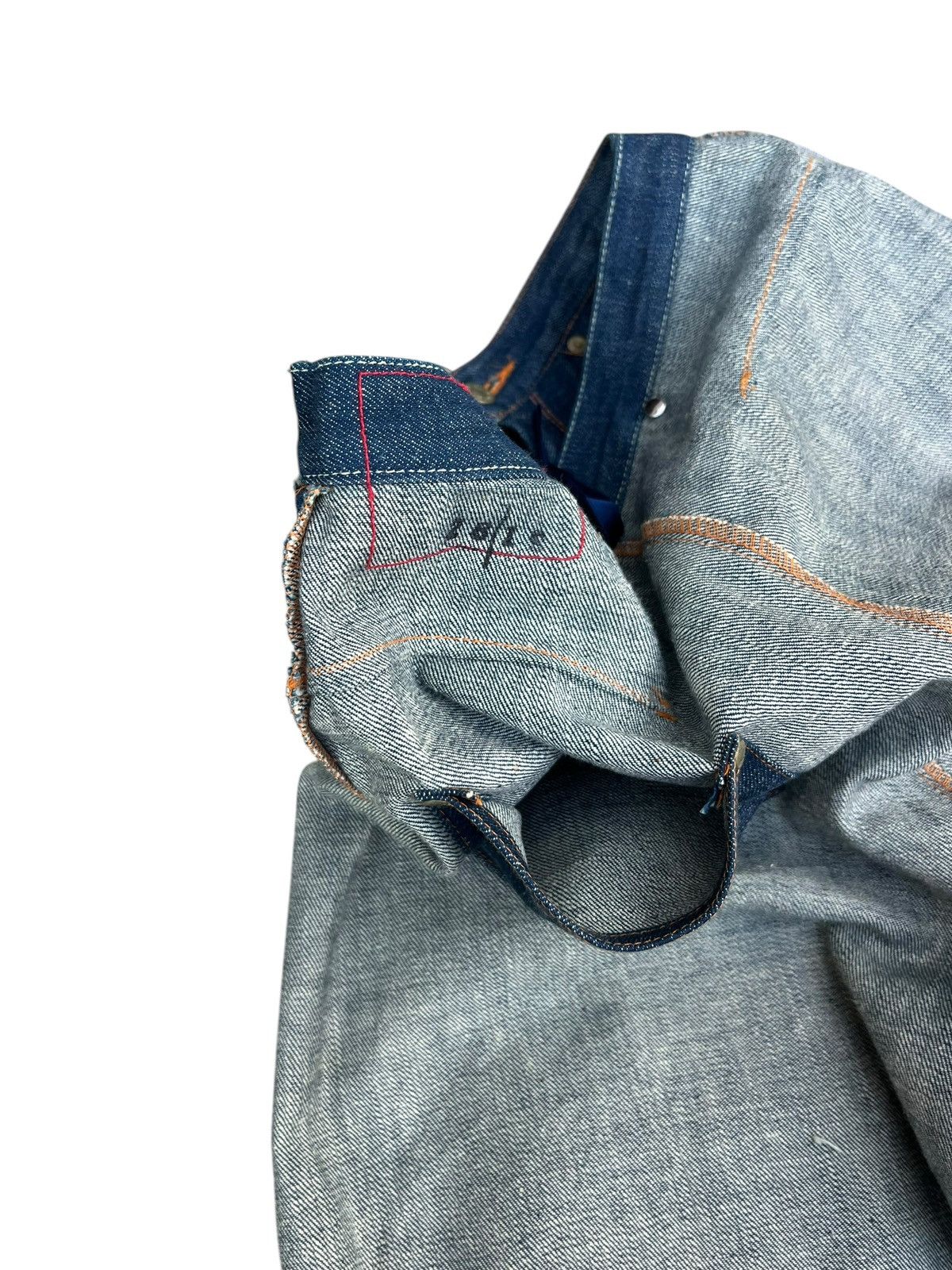 Levi's Vintage 2000 Levi’s Red Super Wide Hakama Denim Pant Size US 29 - 23 Thumbnail