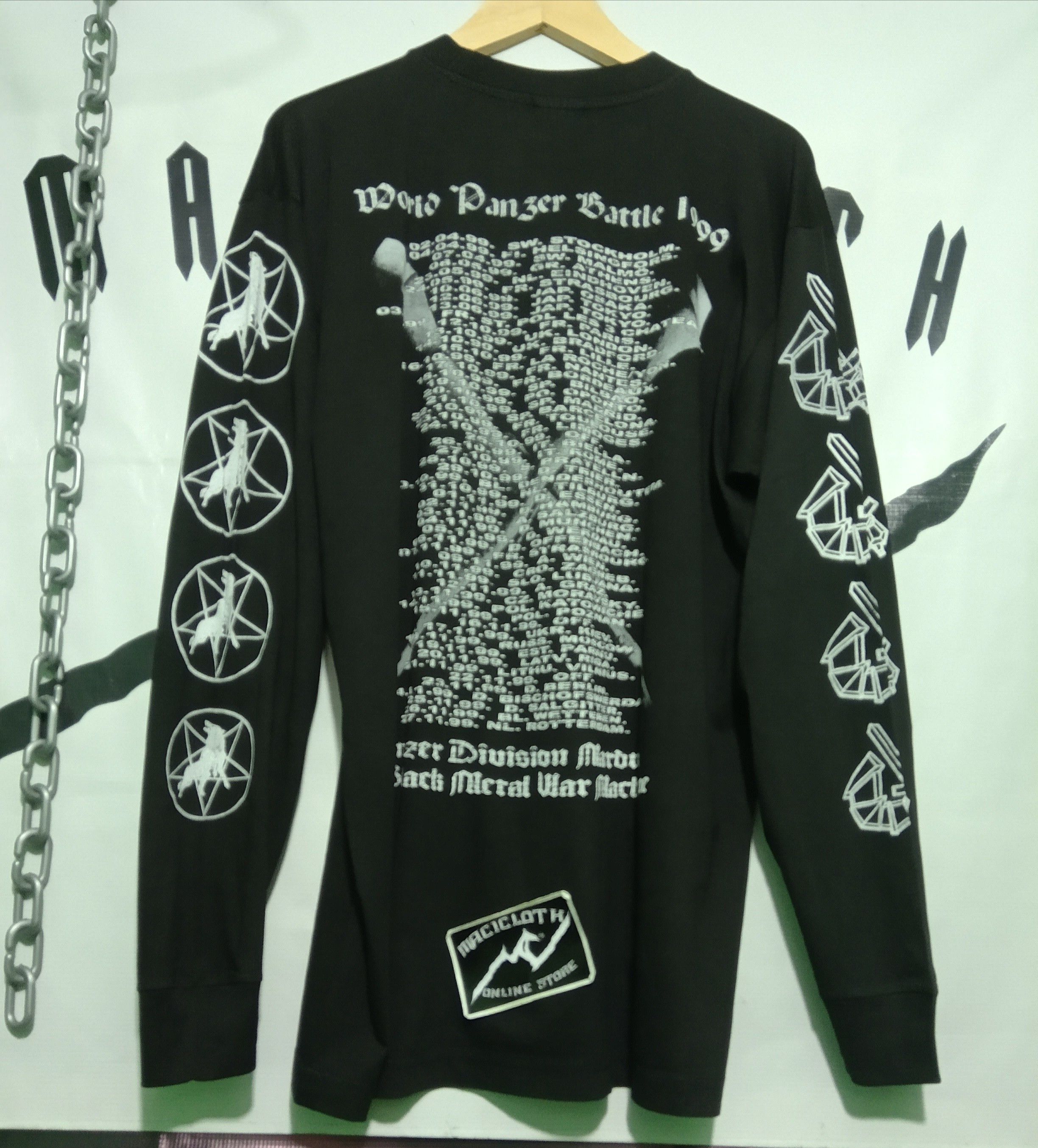 Band Tees × Vintage Vintage "tour 1999" MARDUK Size US XL / EU 56 / 4 - 3 Thumbnail