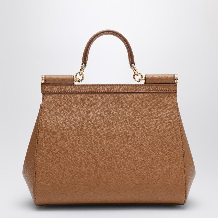 Dolce & Gabbana o1d2blof0824 Size : OS / Medium Handbag in Camel Size ONE SIZE - 3 Thumbnail