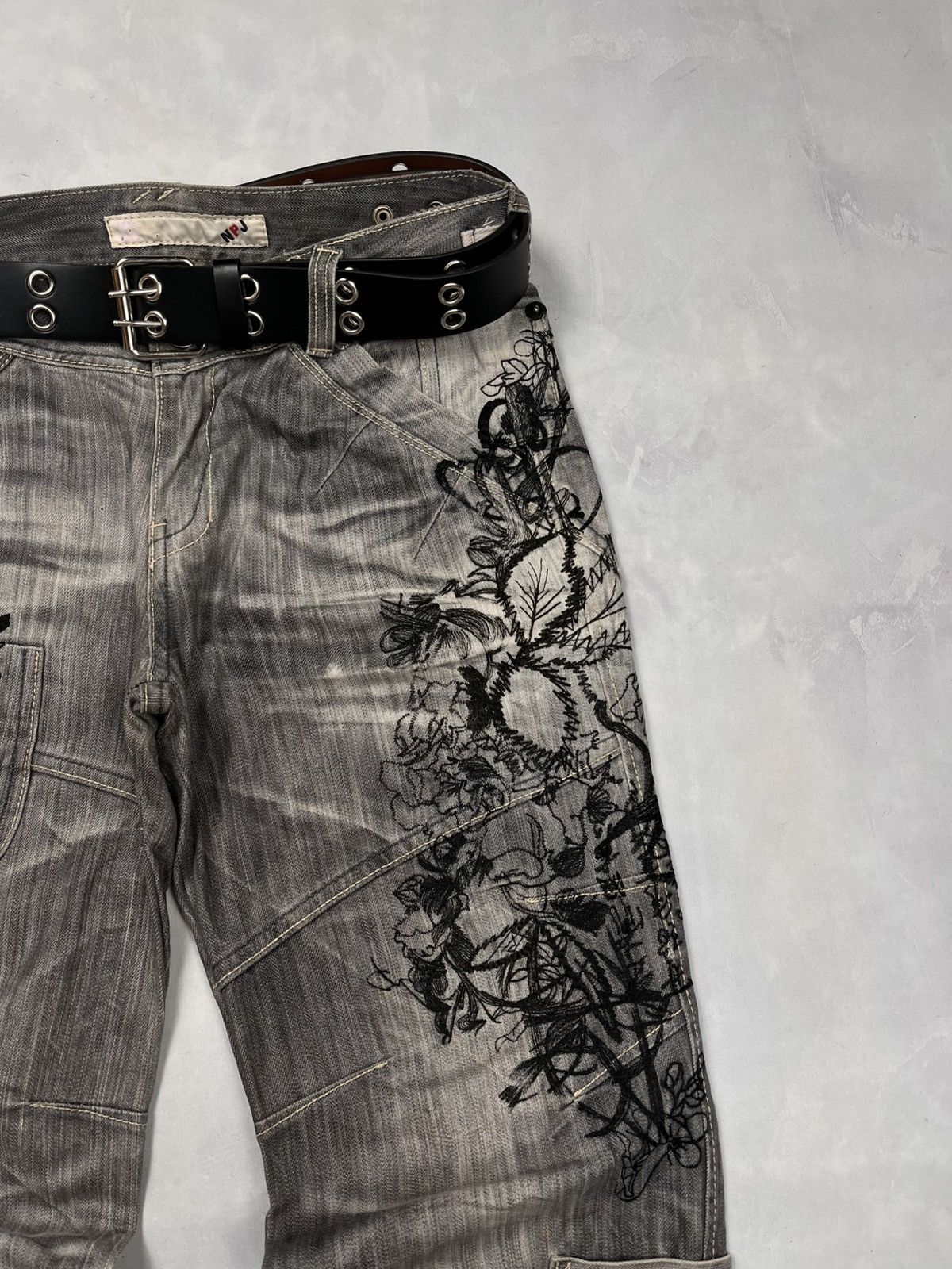 Japanese Brand NPJ Denim Pants Size US 29 - 3 Thumbnail