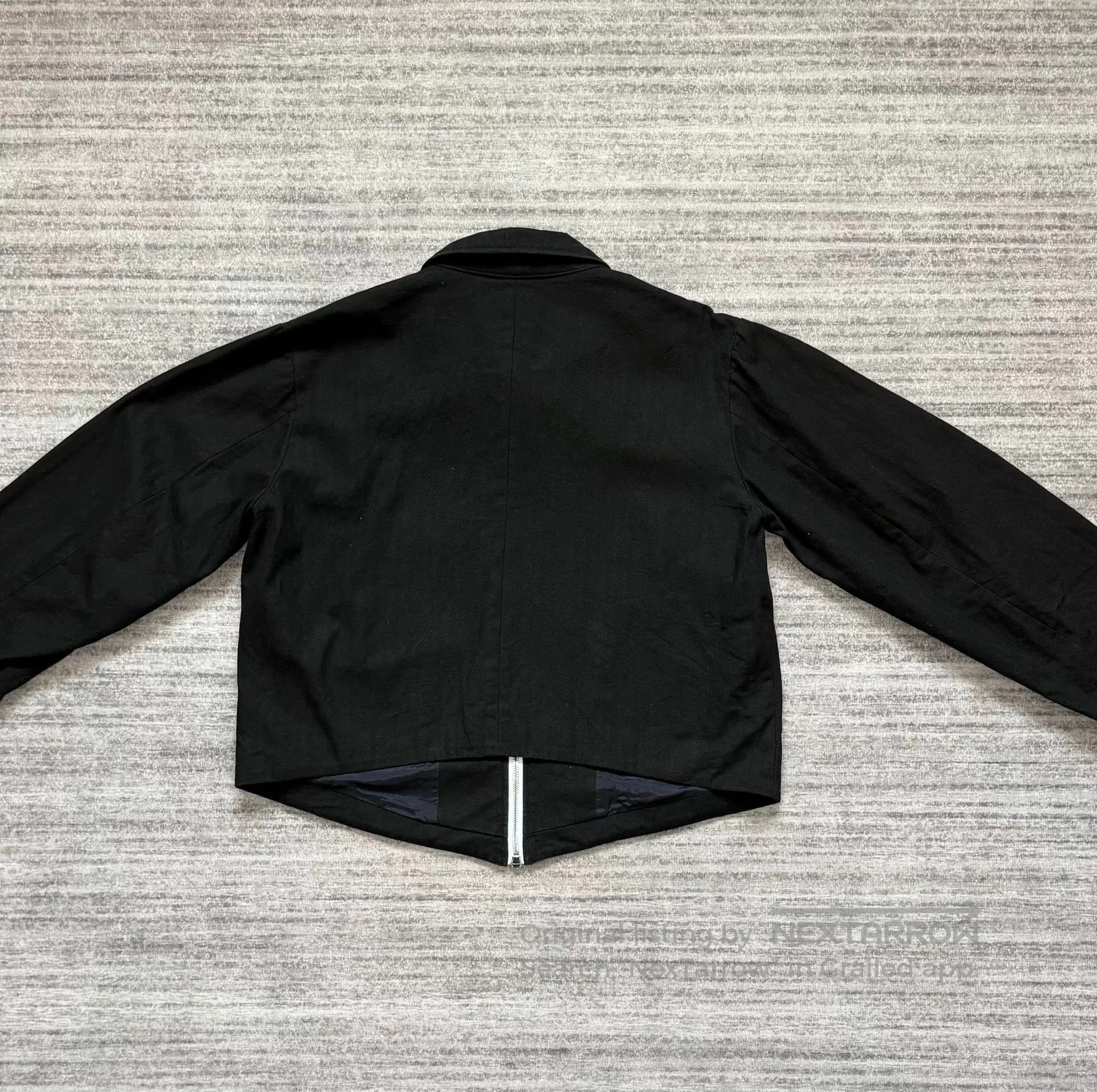 CMMAWEAR crescent cut work jacket with zipper. Size M / US 6-8 / IT 42-44 - 3 Thumbnail